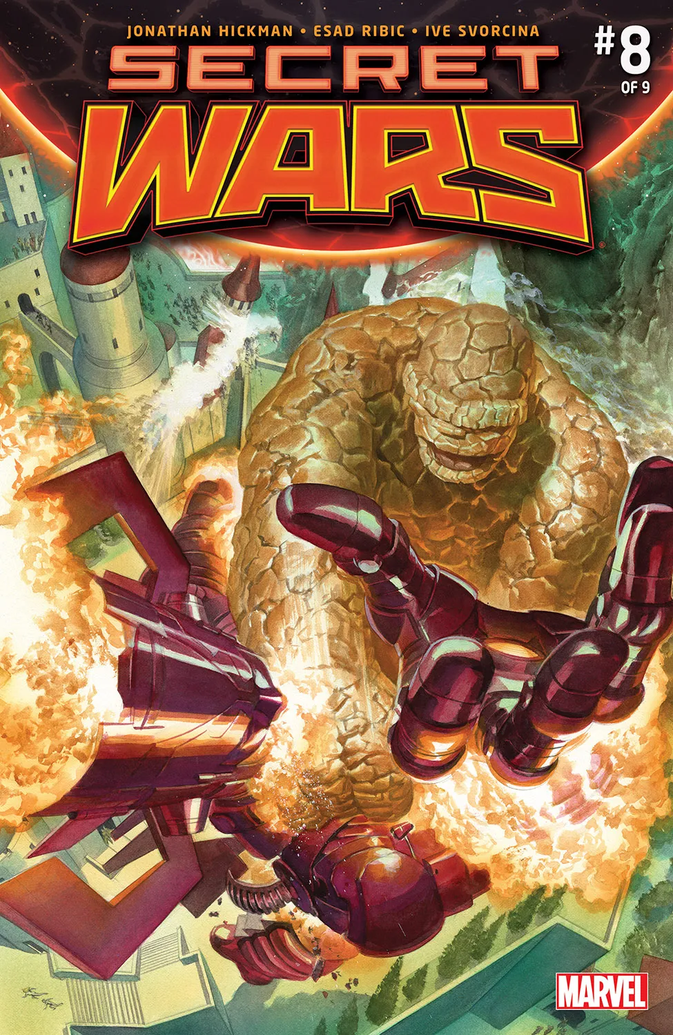 Couverture de Secret Wars (2015) #8