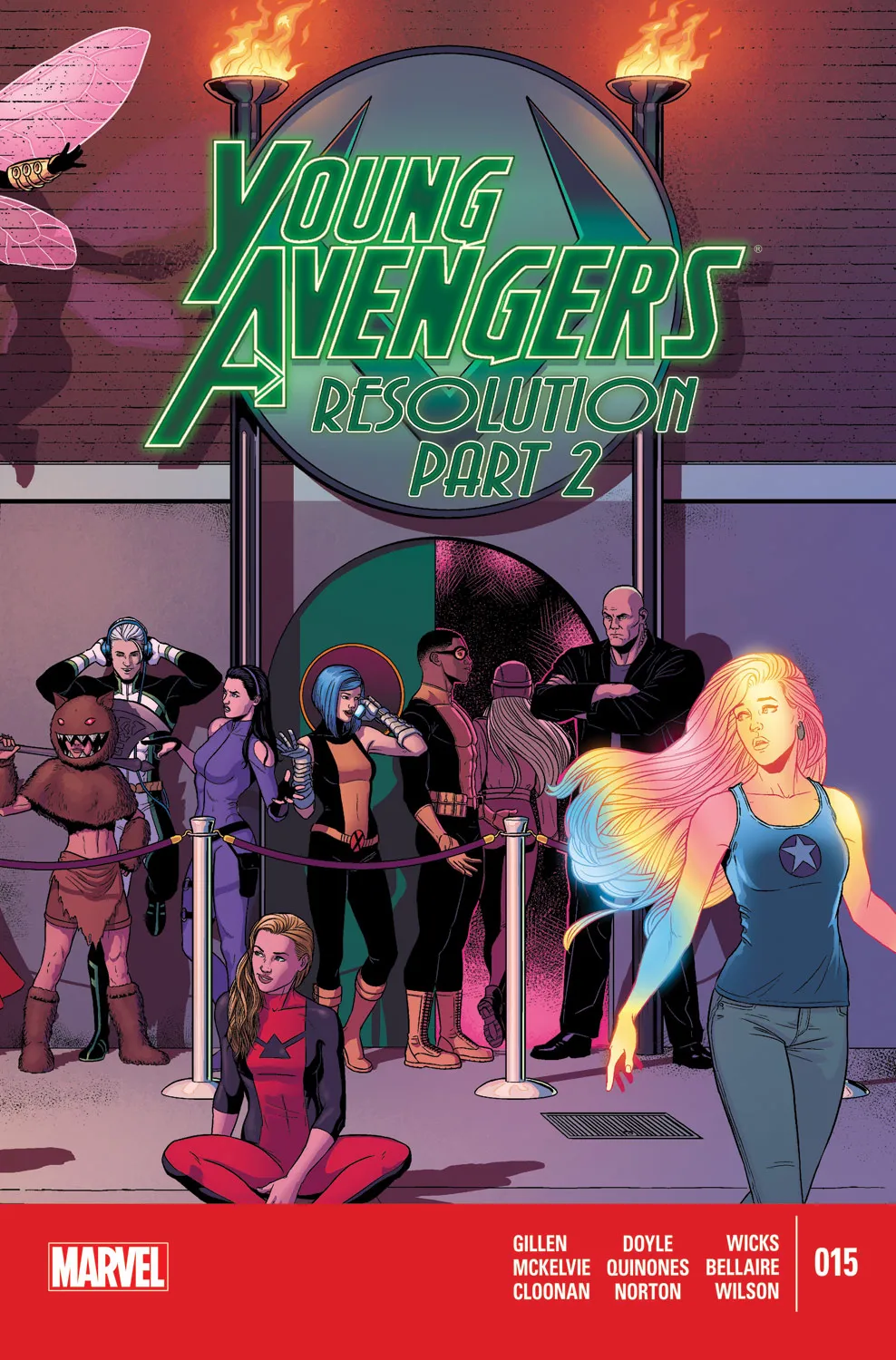 Couverture de Young Avengers (2013) #15