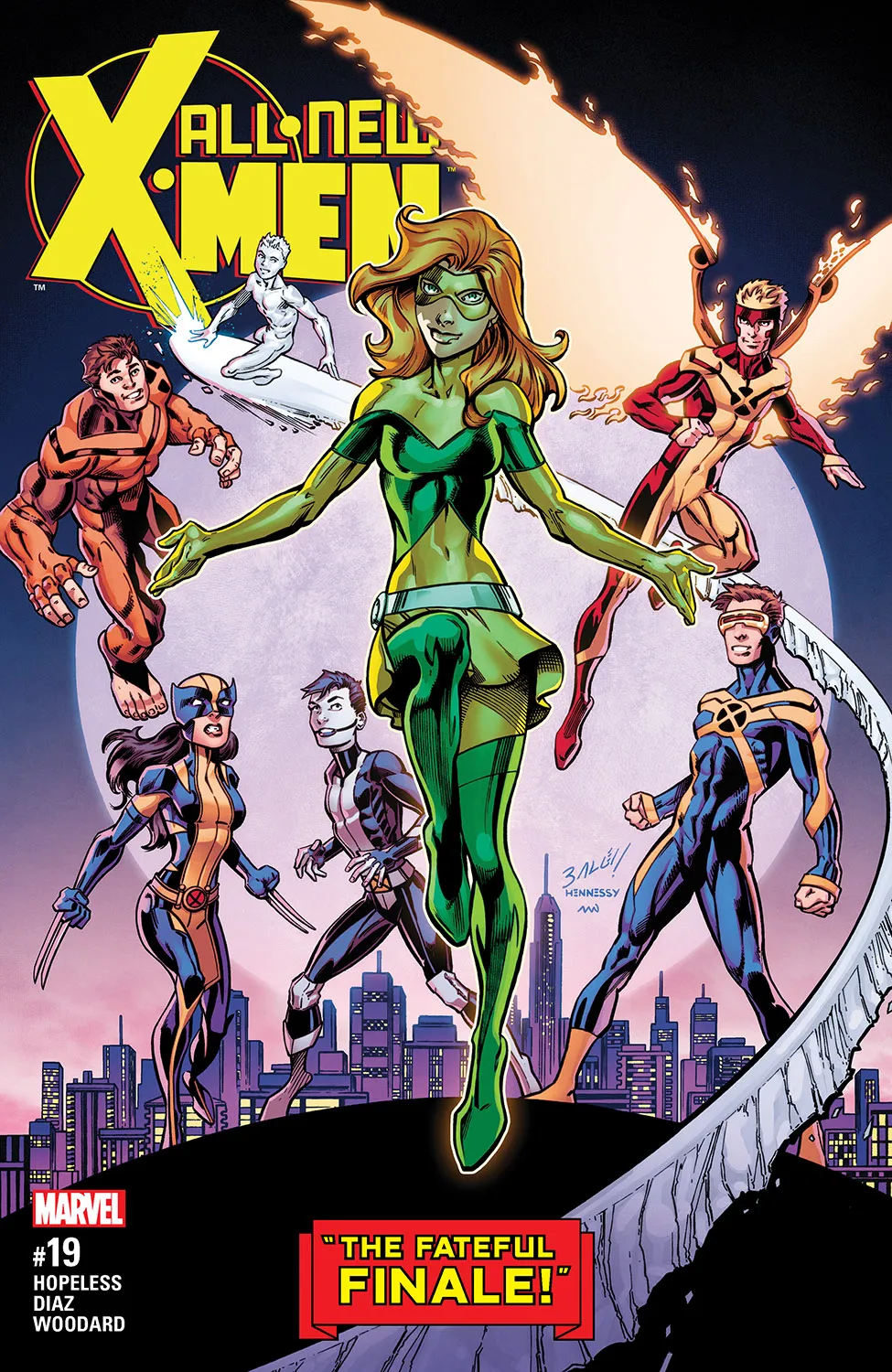 Couverture de All-New X-Men (2015) #19