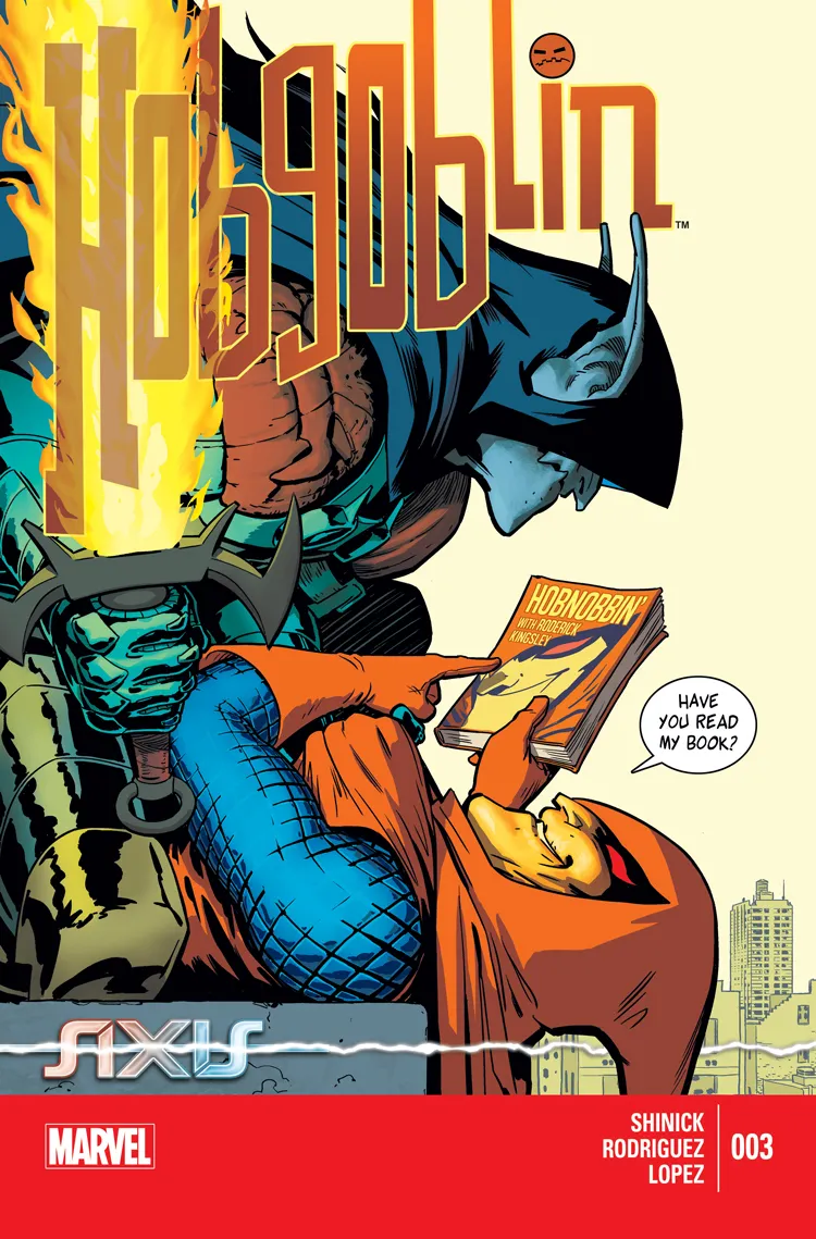 Couverture de Axis: Hobgoblin (2014) #3