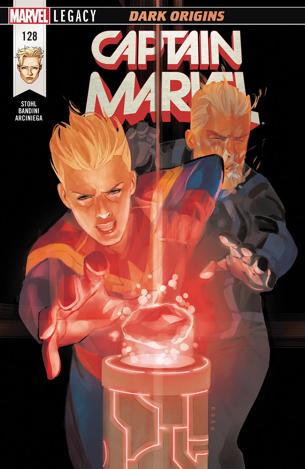 Couverture de The Mighty Captain Marvel (2017) #128