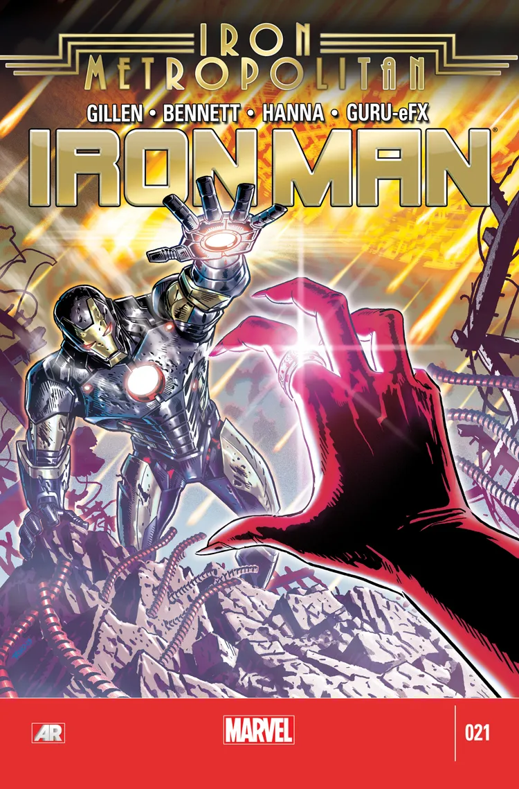 Couverture de Iron Man (2012) #21