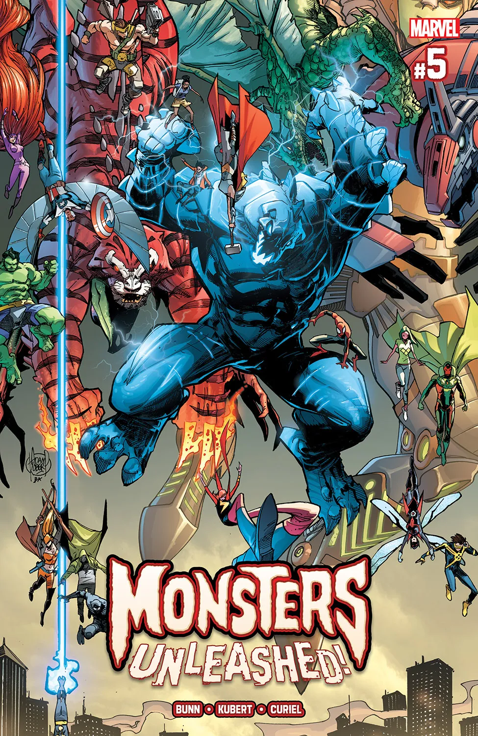 Couverture de Monsters Unleashed (2017) #5