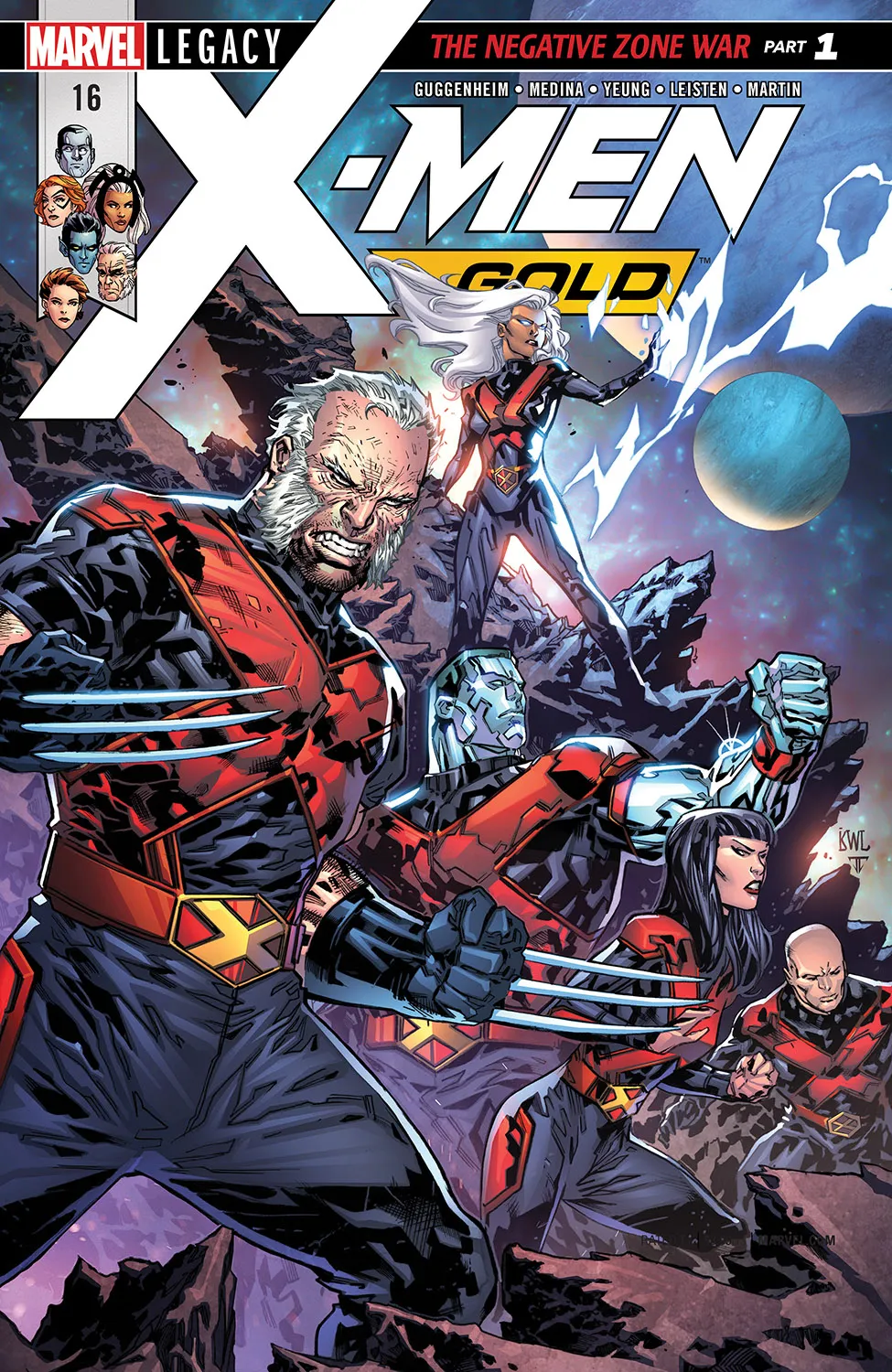 Couverture de X-Men: Gold (2017) #16