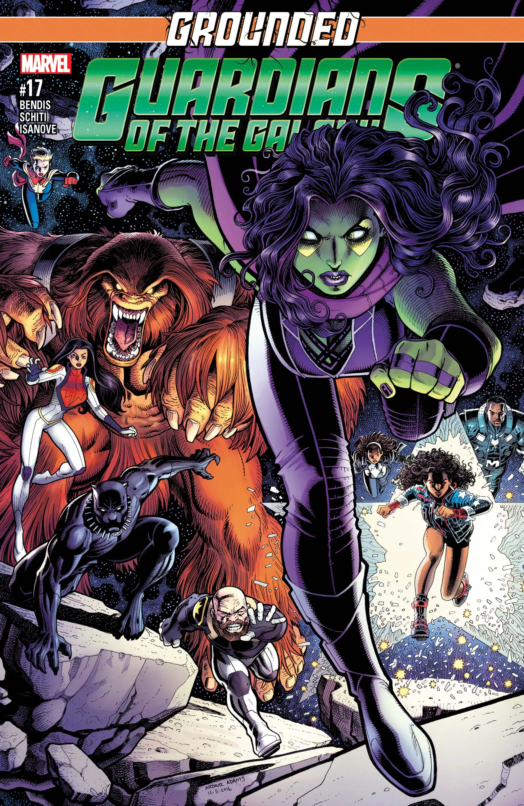 Couverture de Guardians of the Galaxy (2015) #17