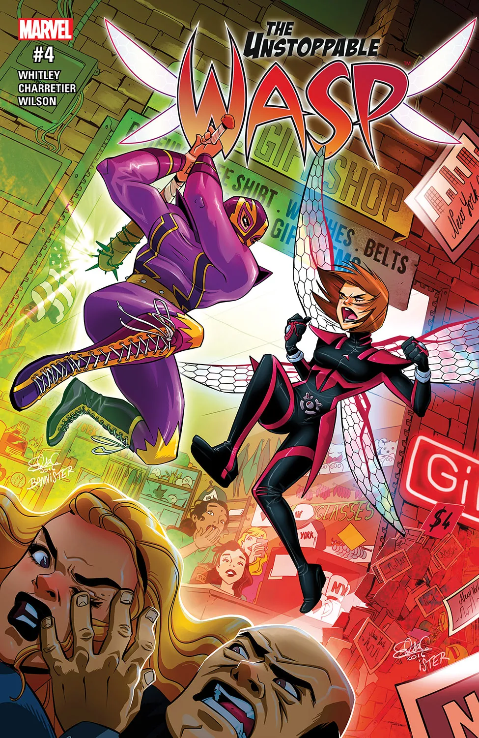 Couverture de The Unstoppable Wasp (2017) #4