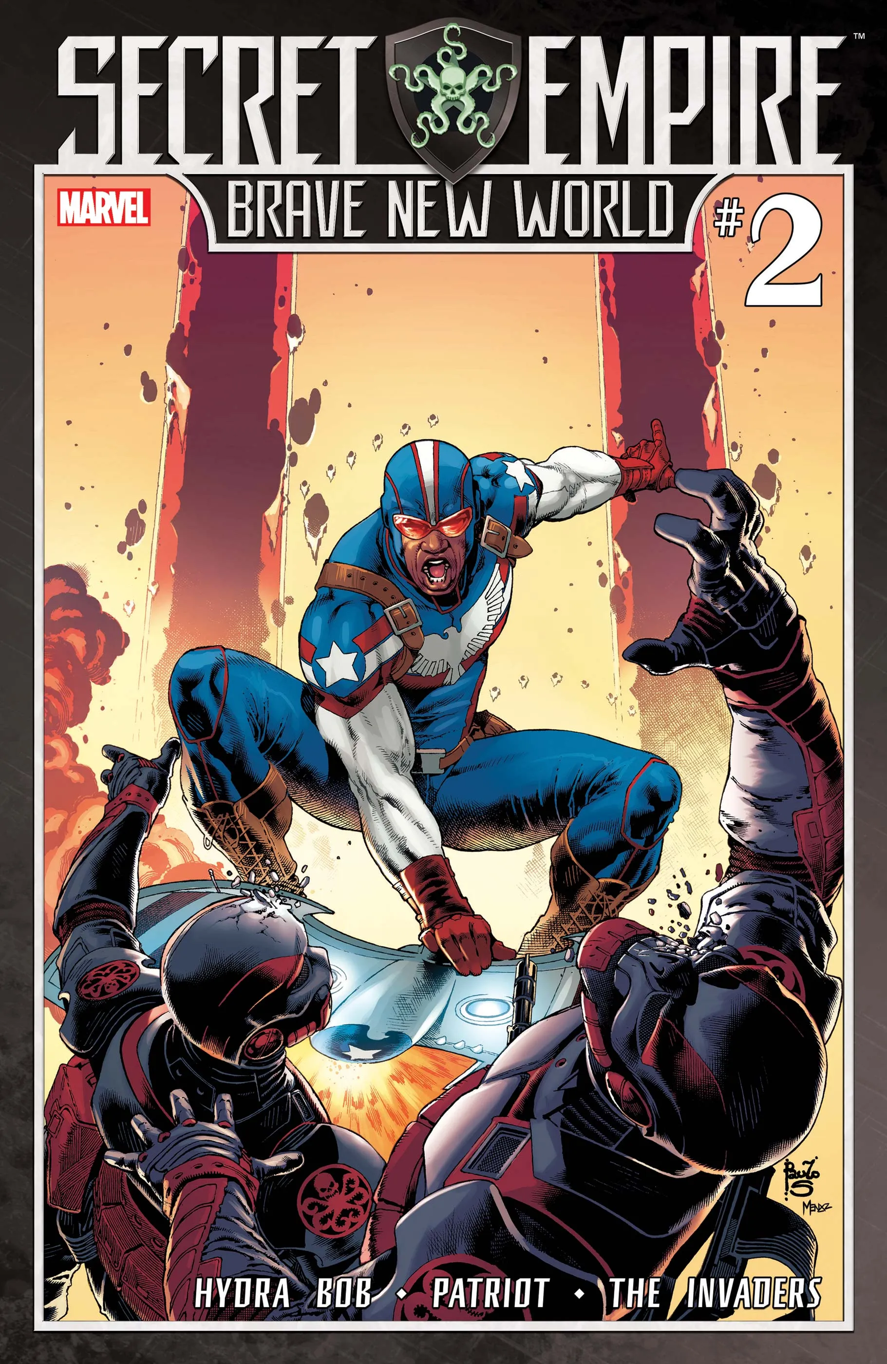 Couverture de Secret Empire: Brave New World (2017) #2