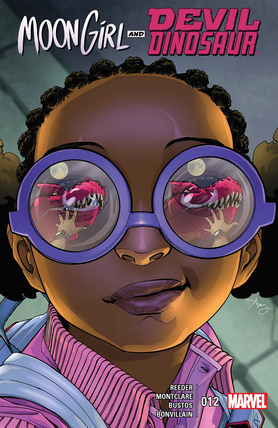 Couverture de Moon Girl and Devil Dinosaur (2015) #12