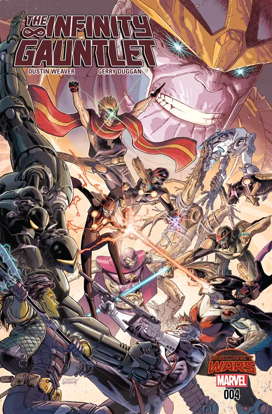 Couverture de Infinity Gauntlet (2015) #4