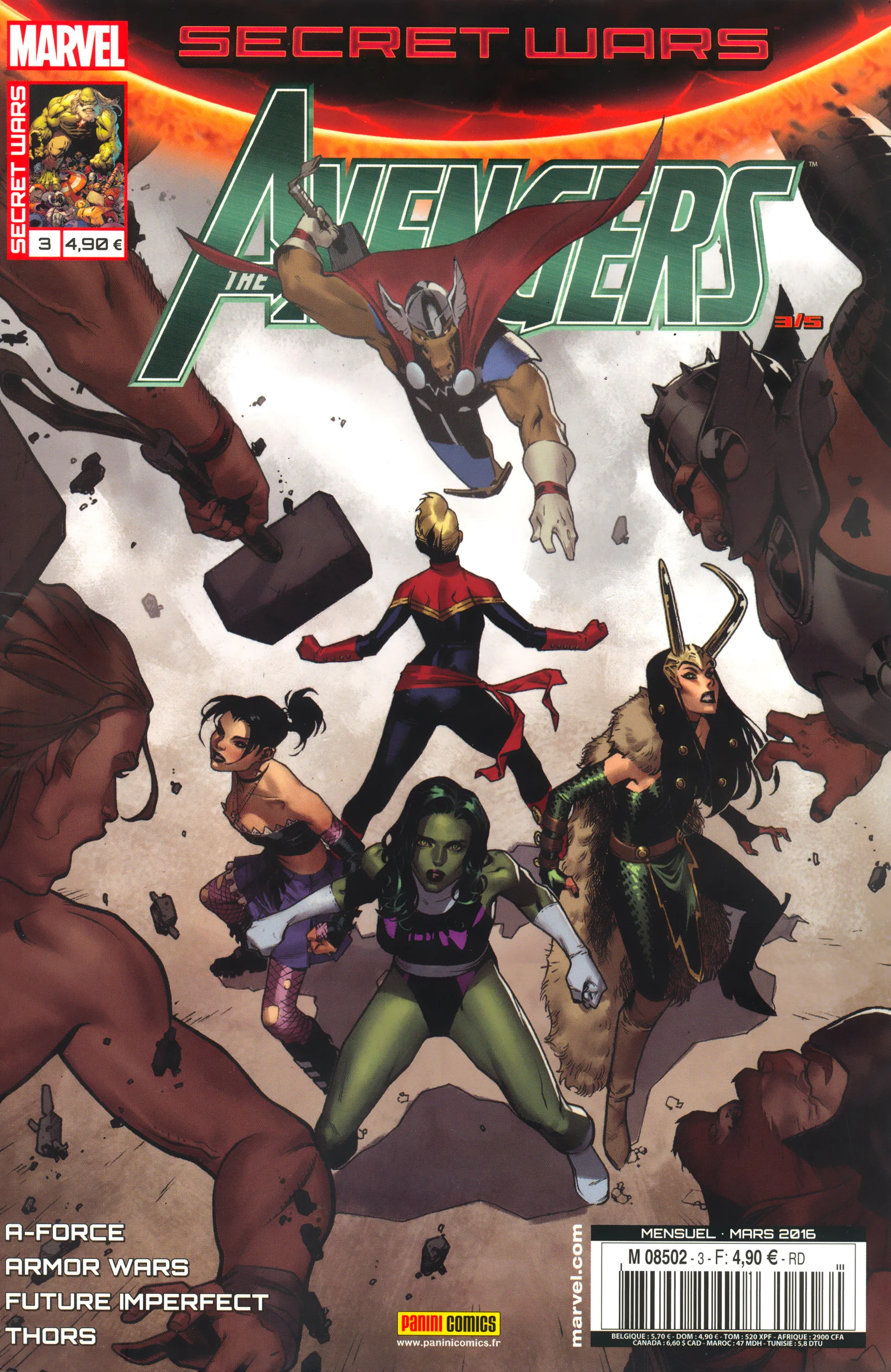 Secret Wars : Avengers n°3