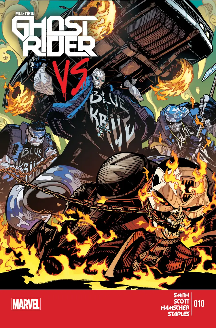 Couverture de All-New Ghost Rider (2014) #10