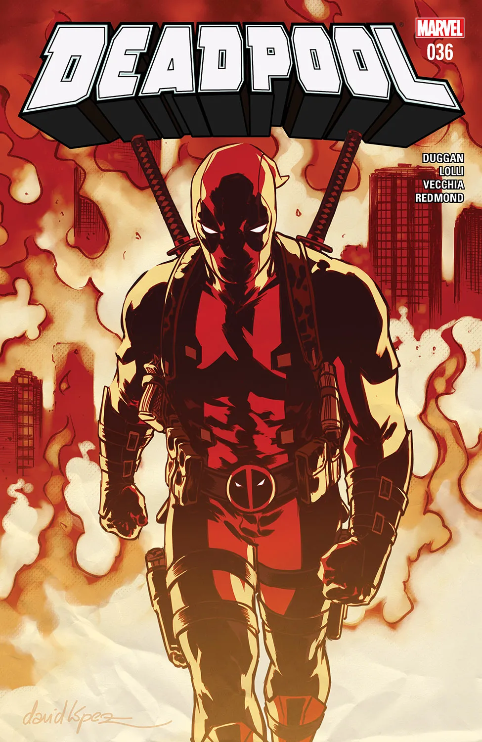 Couverture de Deadpool (2015) #36