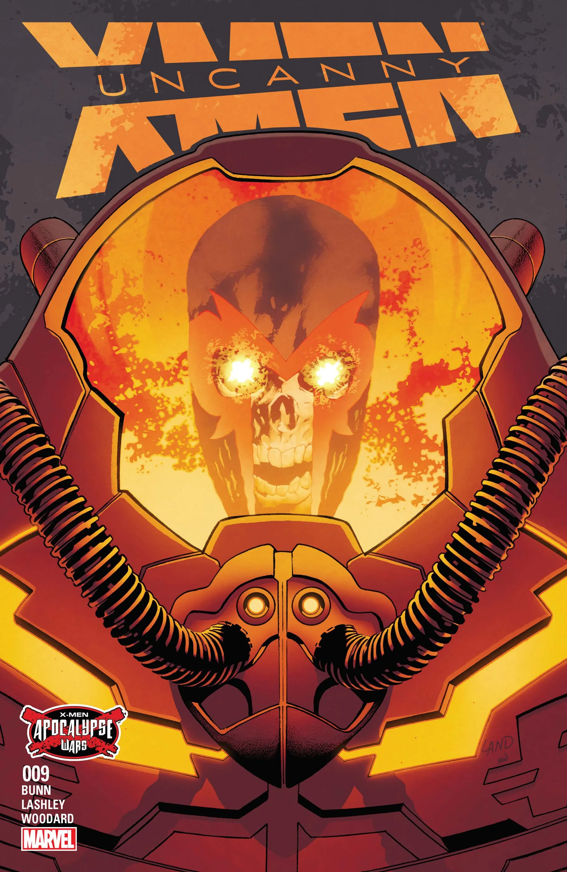 Couverture de Uncanny X-Men (2016) #9