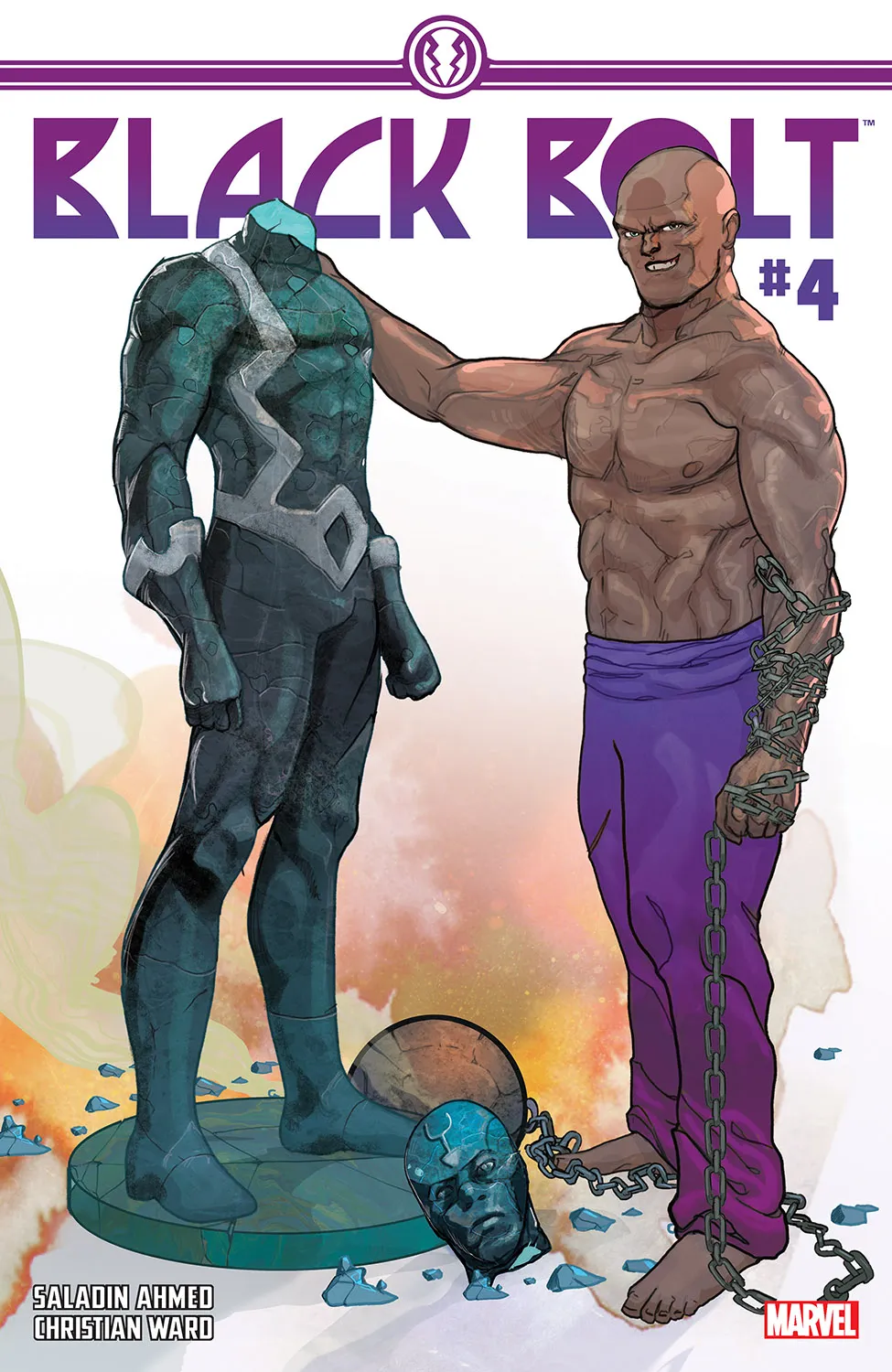 Couverture de Black Bolt (2017) #4