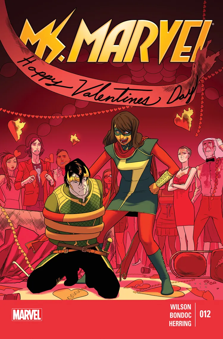 Couverture de Ms. Marvel (2014) #12