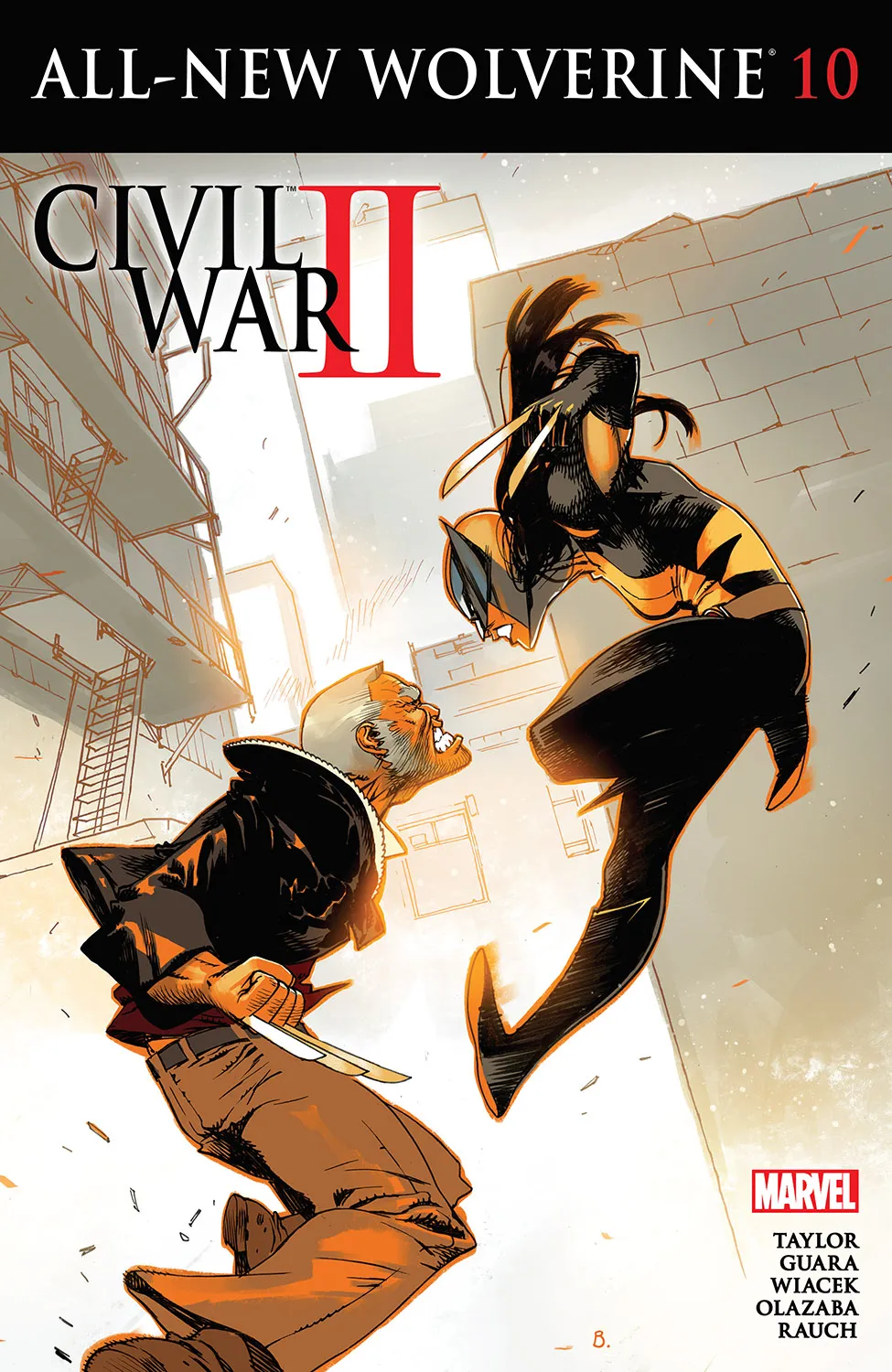 Couverture de All-New Wolverine (2015) #10