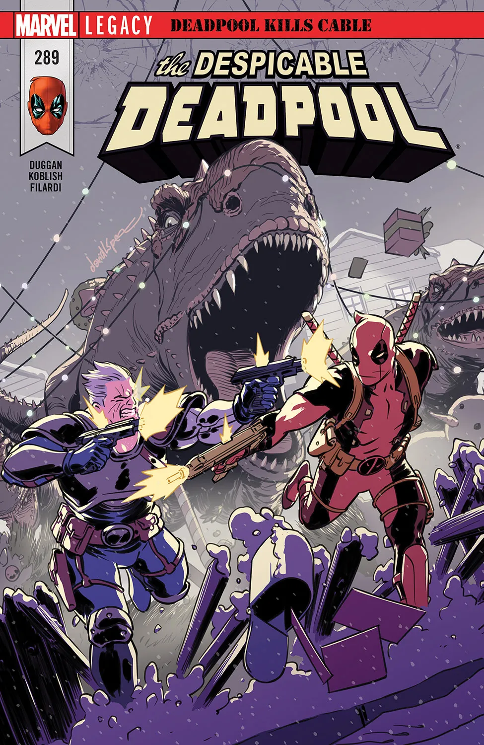 Couverture de Despicable Deadpool (2017) #289