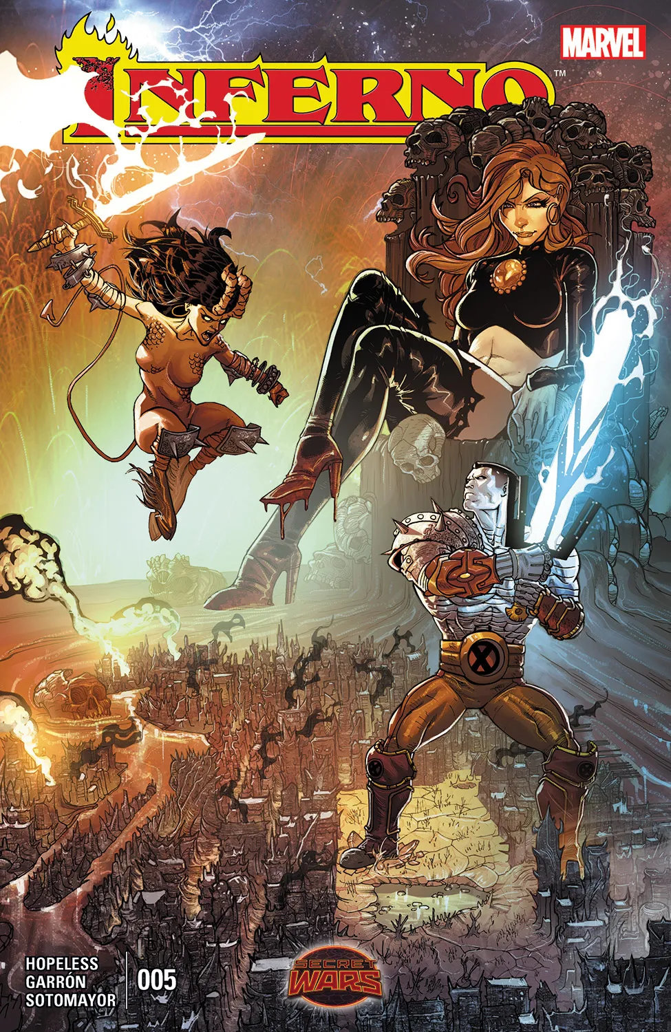 Couverture de Inferno (2015) #5
