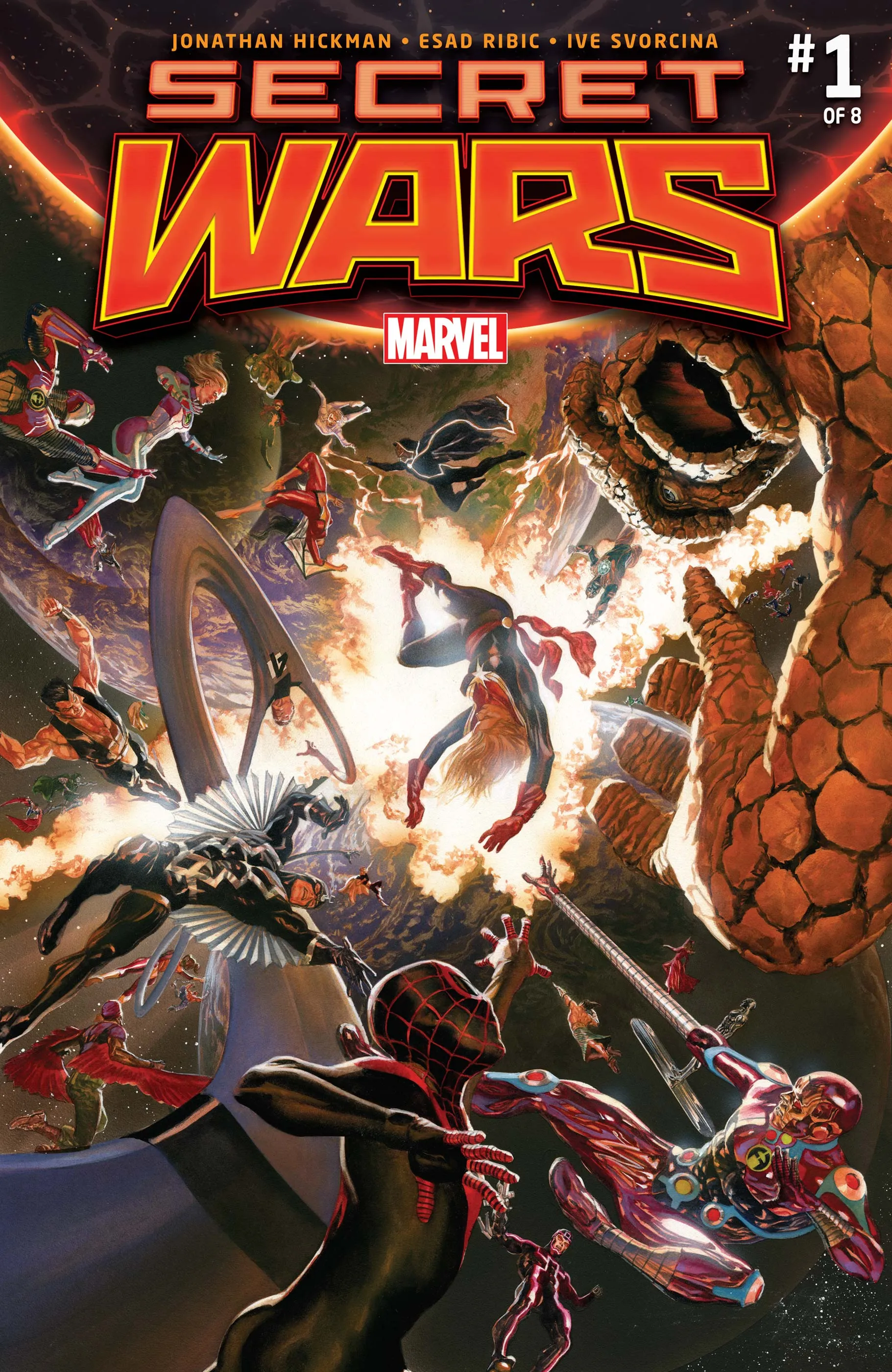 Couverture de Secret Wars (2015) #1