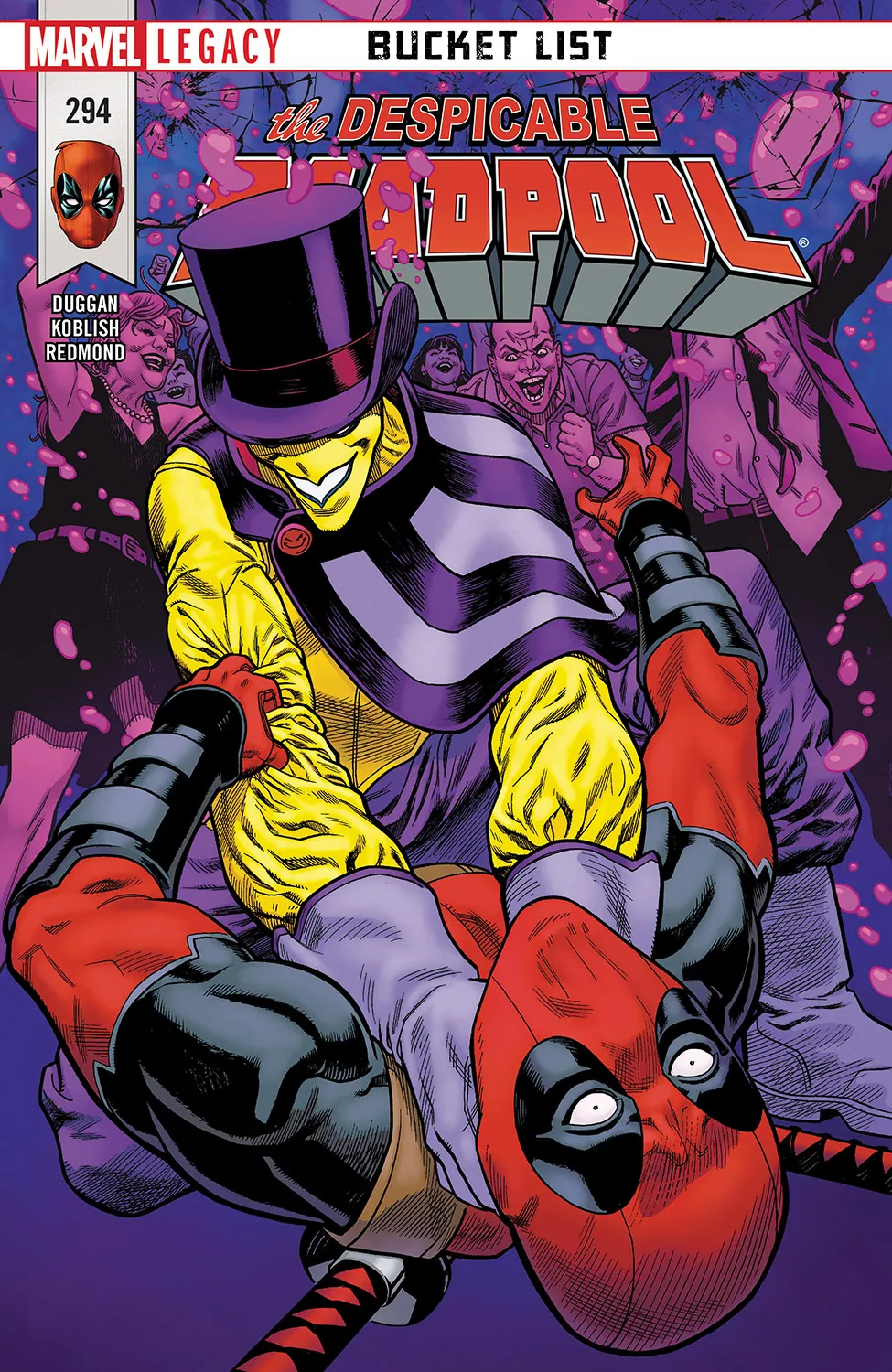 Couverture de Despicable Deadpool (2017) #294