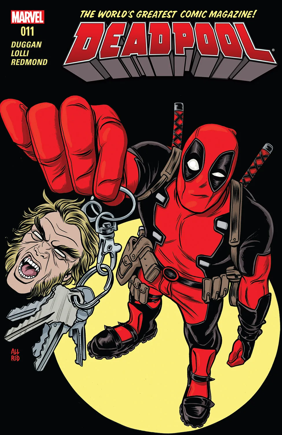 Couverture de Deadpool (2015) #11