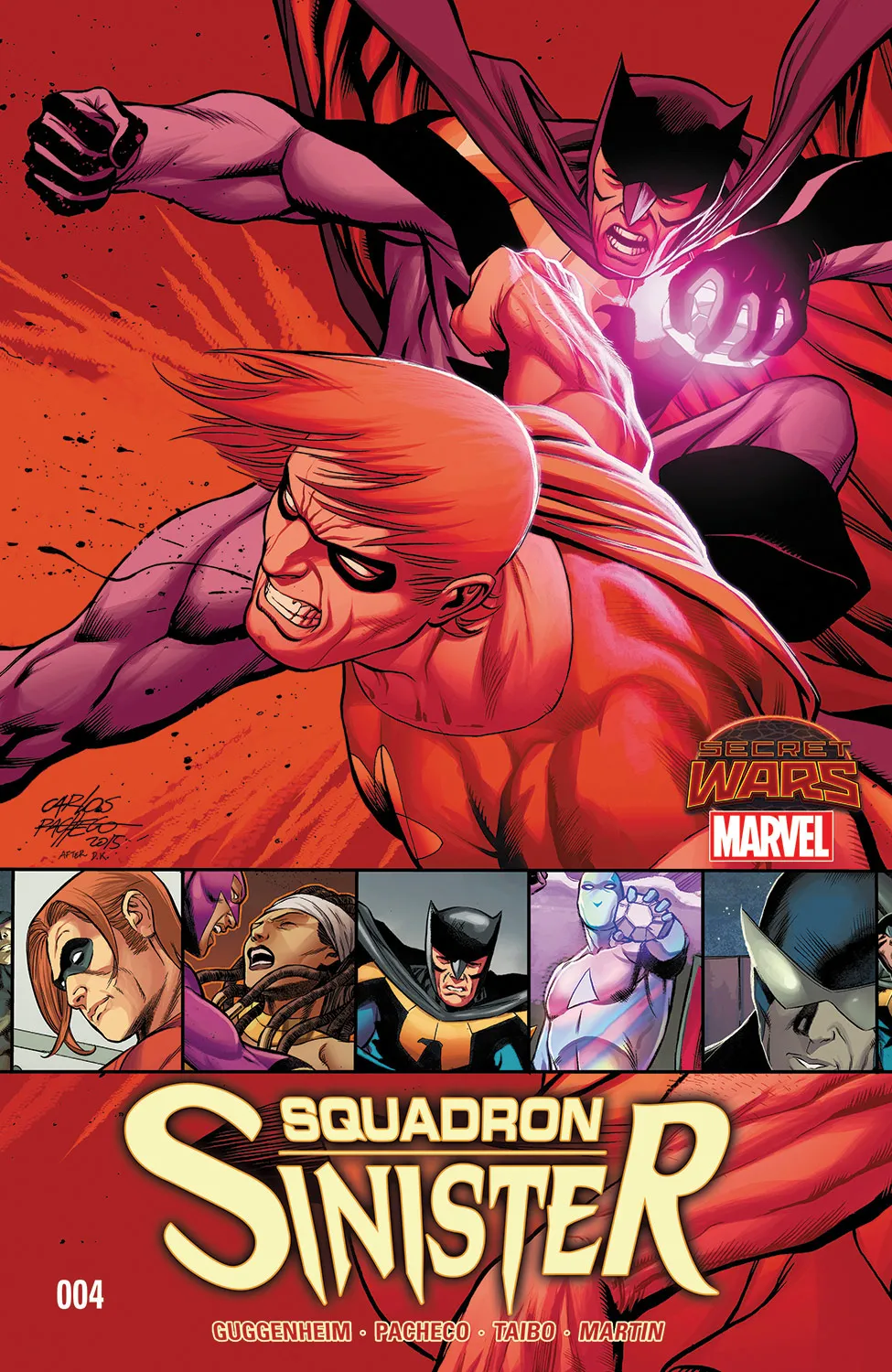 Couverture de Squadron Sinister (2015) #4