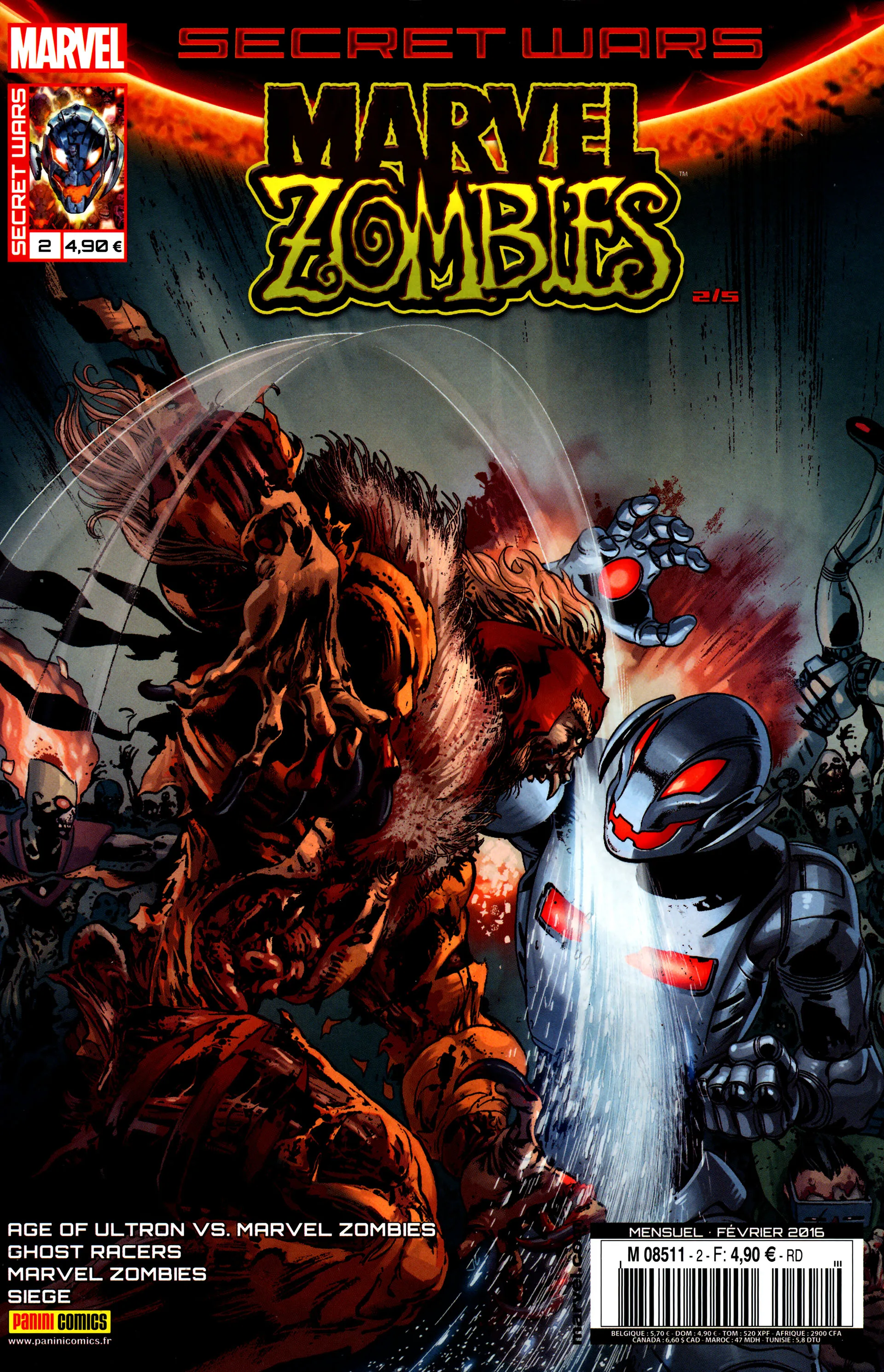 Secret Wars : Marvel Zombies n°2