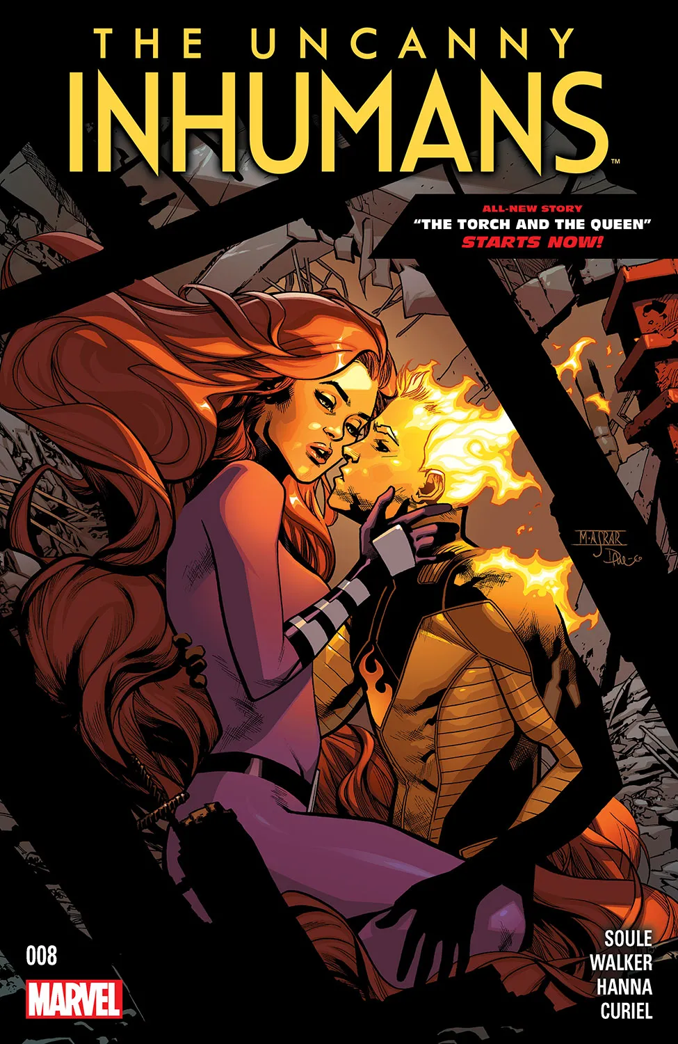 Couverture de Uncanny Inhumans (2015) #8