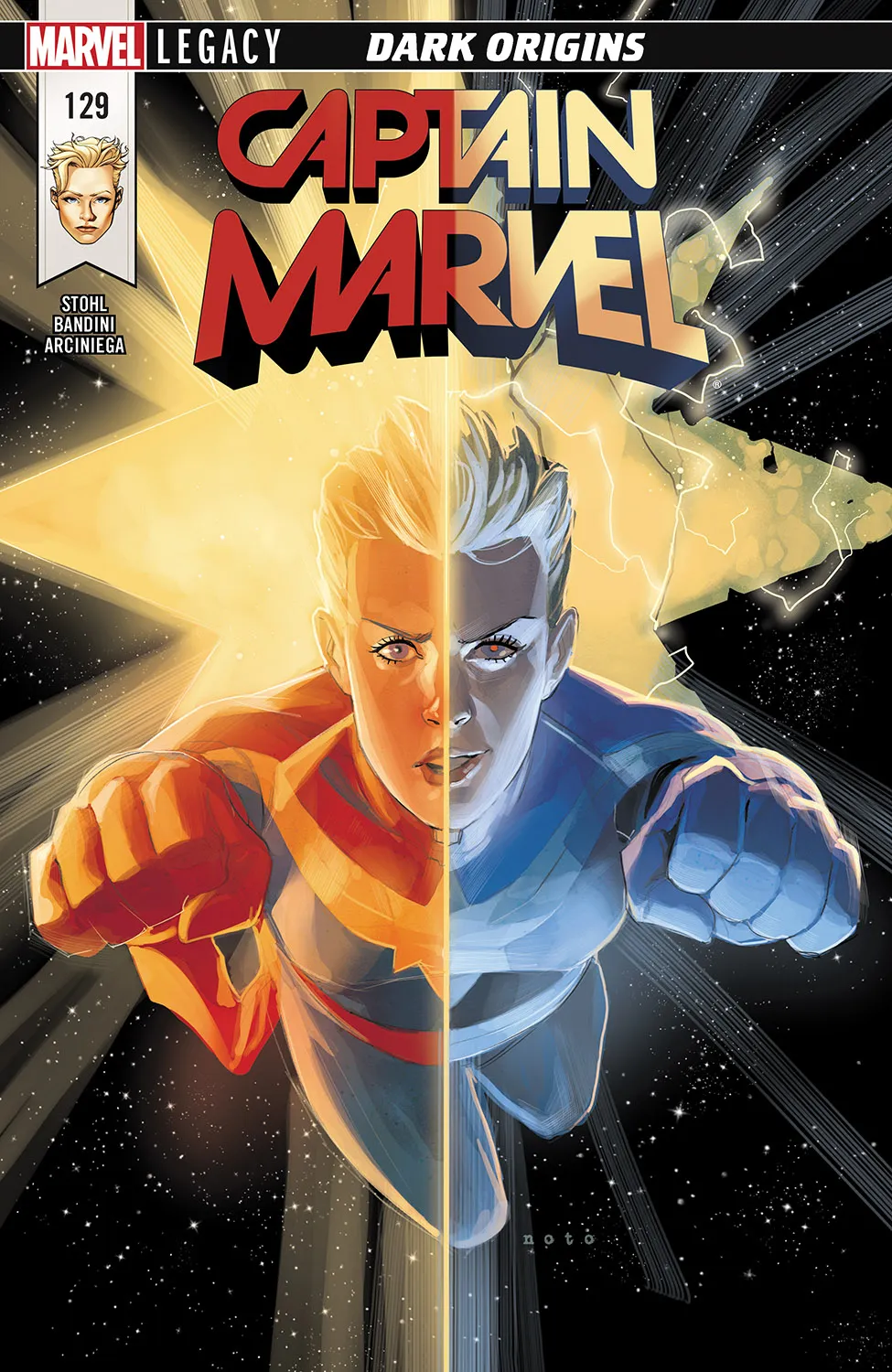 Couverture de The Mighty Captain Marvel (2017) #129