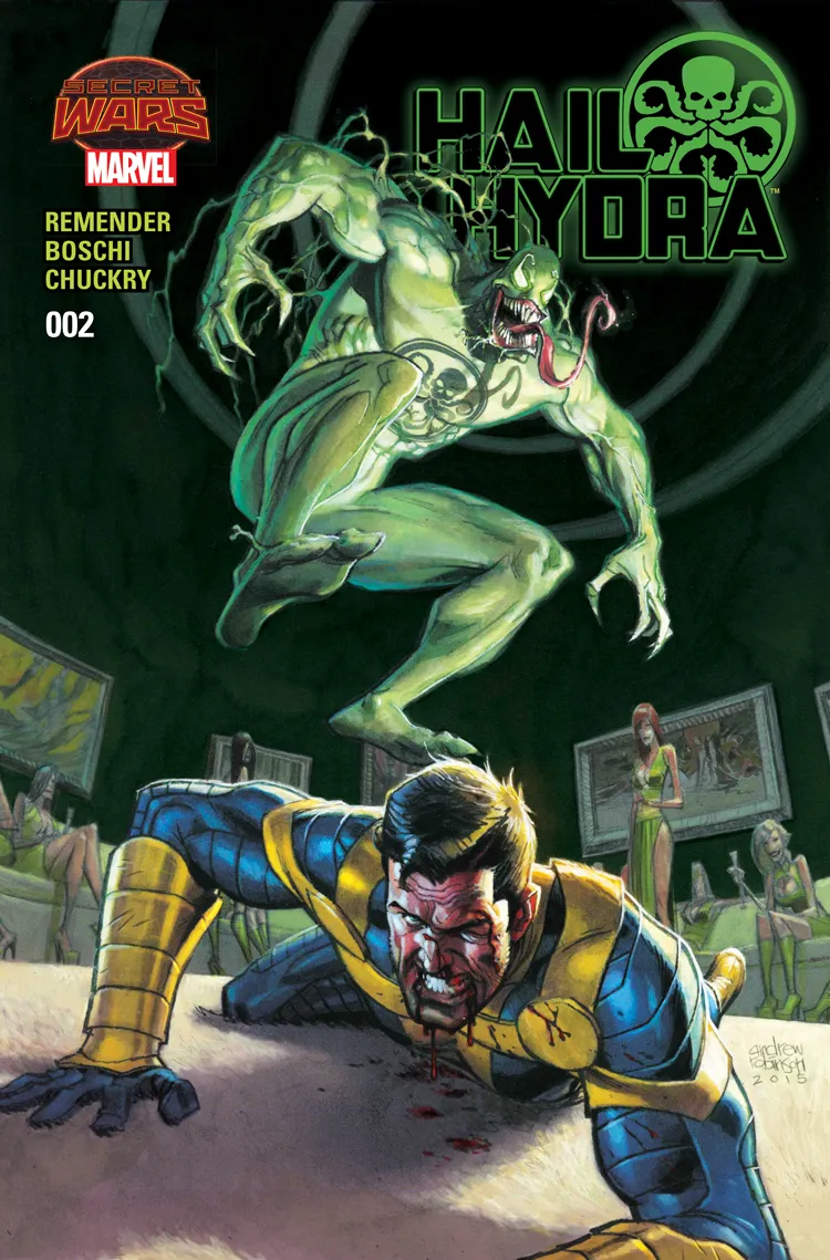 Couverture de Hail Hydra (2015) #2