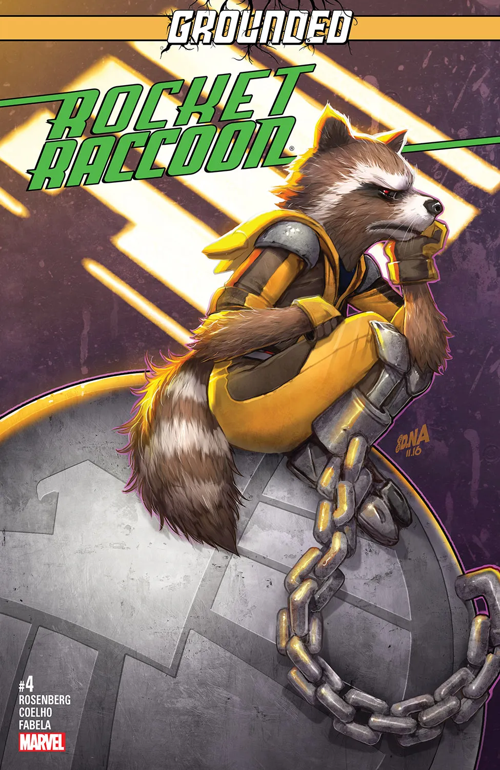 Couverture de Rocket Raccoon (2016) #4