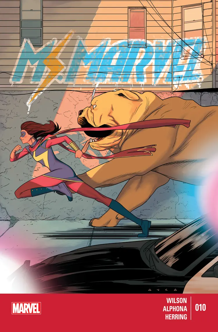 Couverture de Ms. Marvel (2014) #10