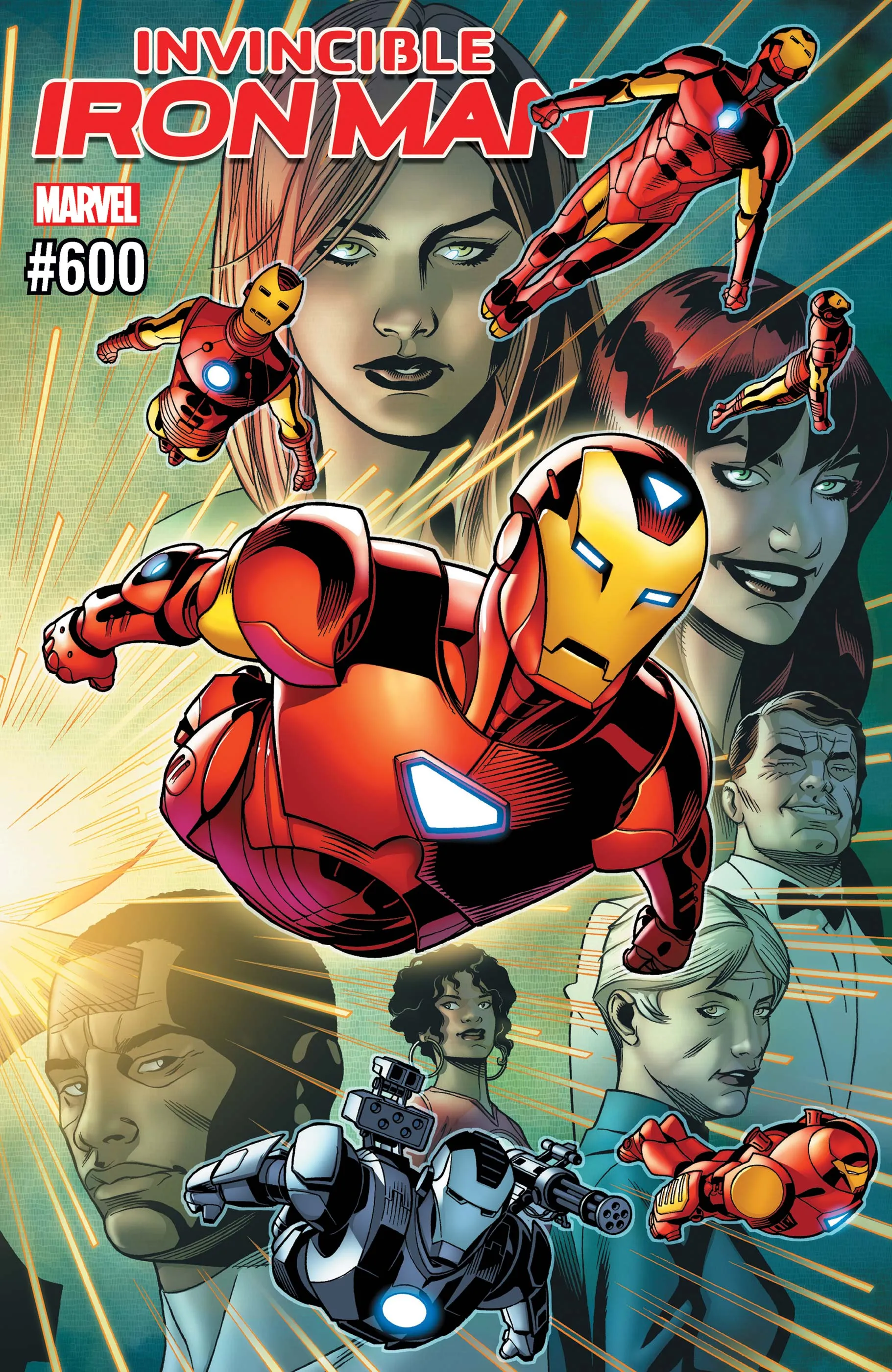 Couverture de Invincible Iron Man (2016) #600