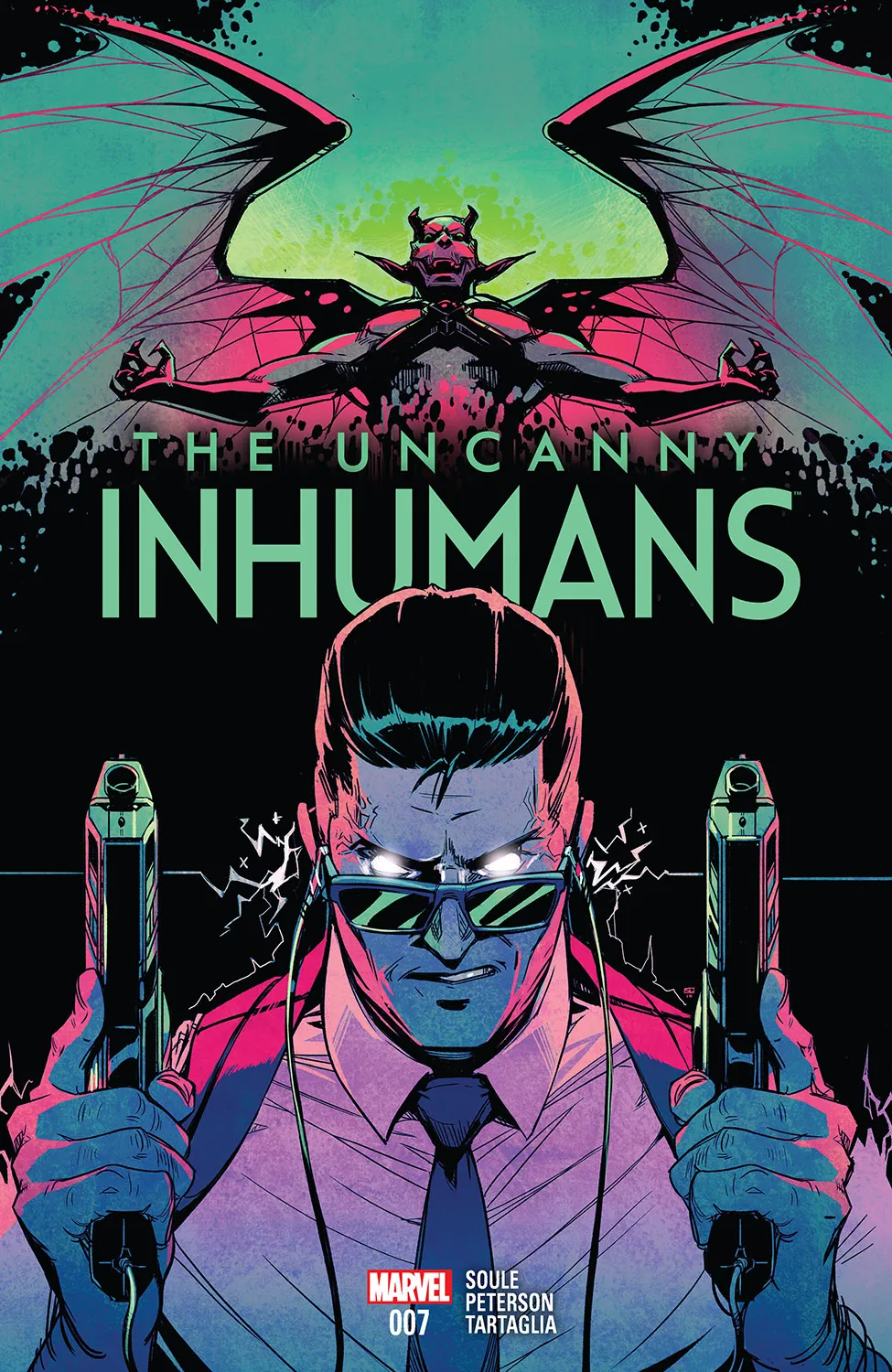 Couverture de Uncanny Inhumans (2015) #7