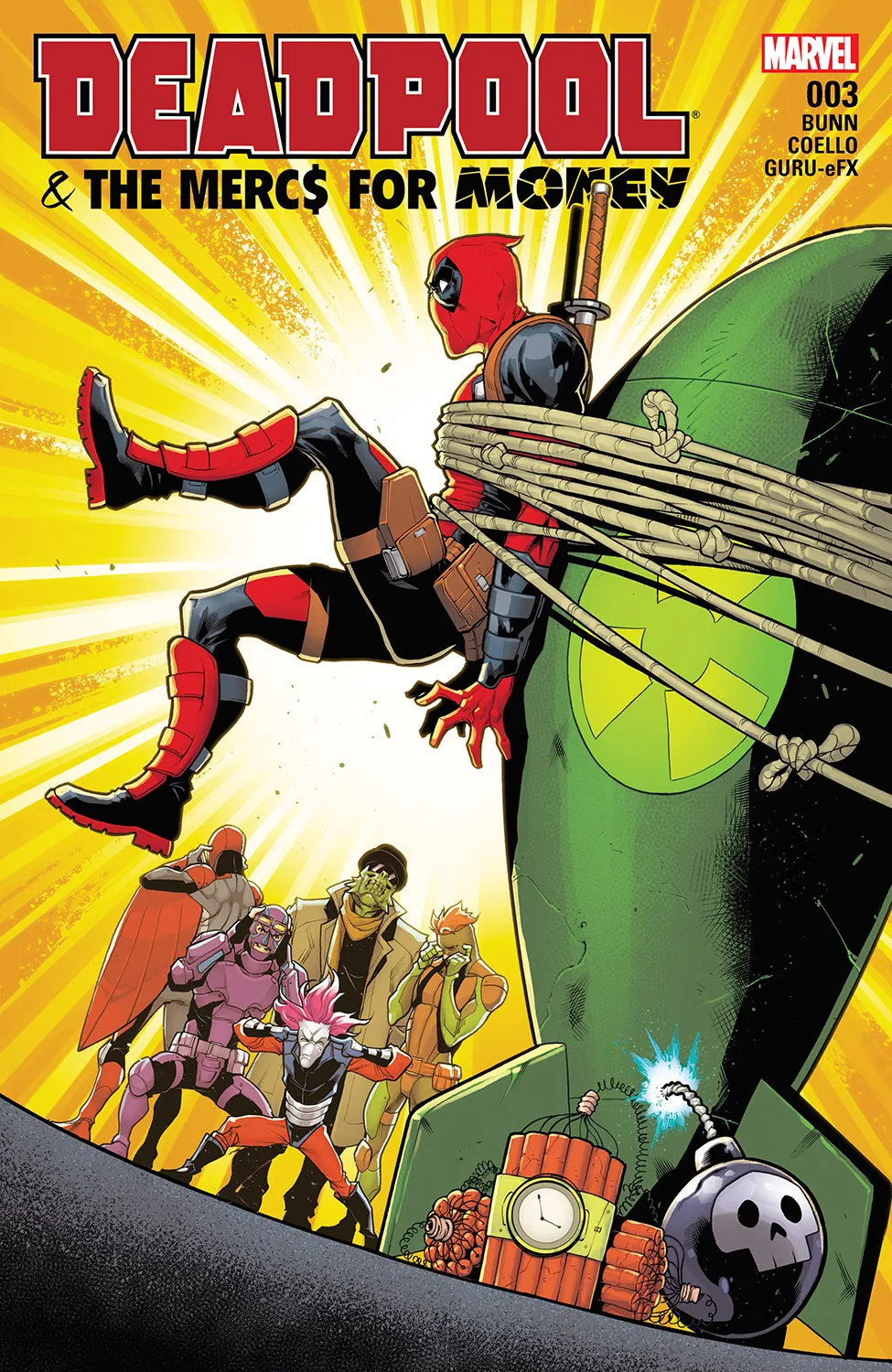 Couverture de Deadpool & the Mercs for Money (2016) #3
