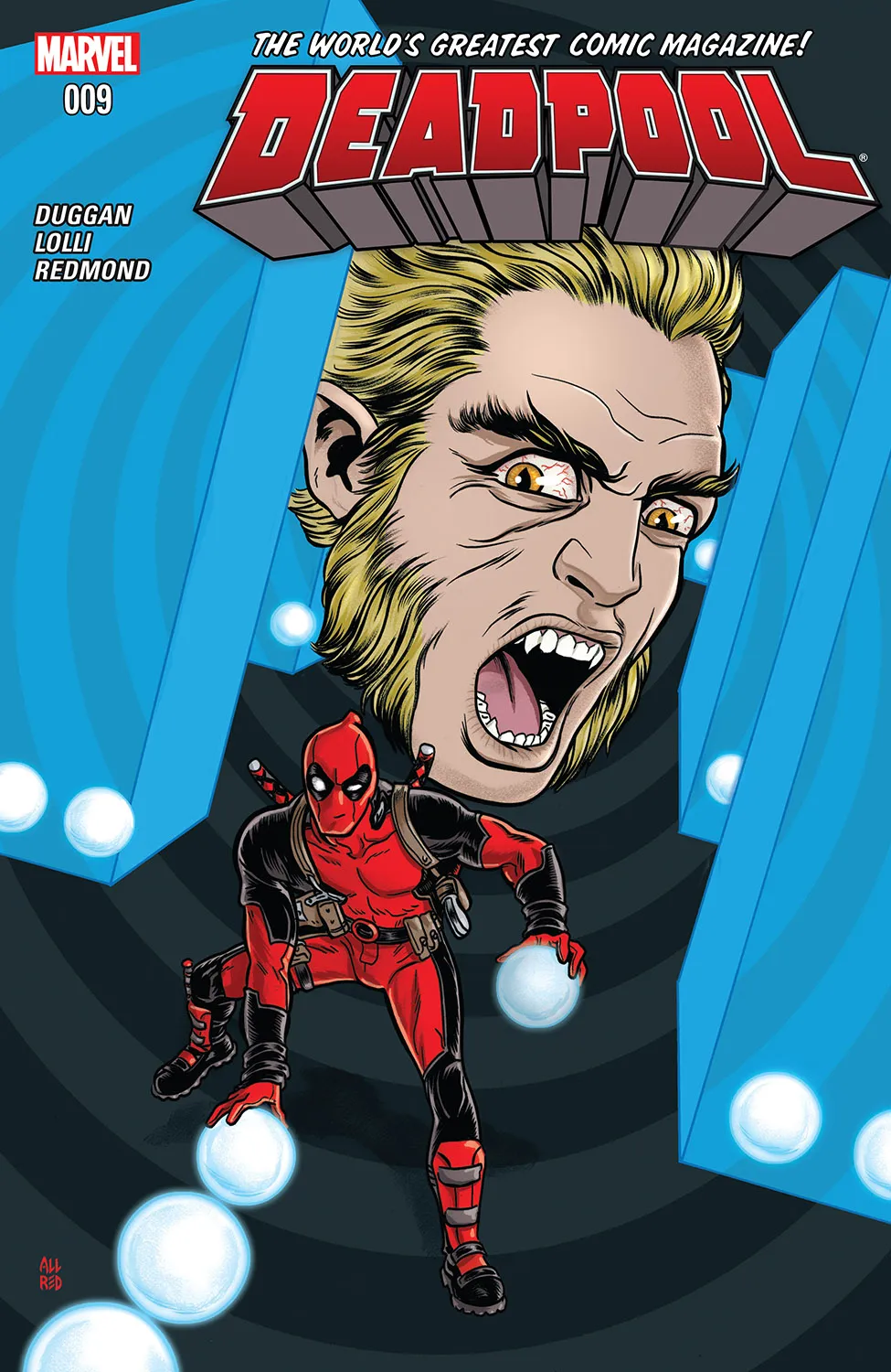 Couverture de Deadpool (2015) #9