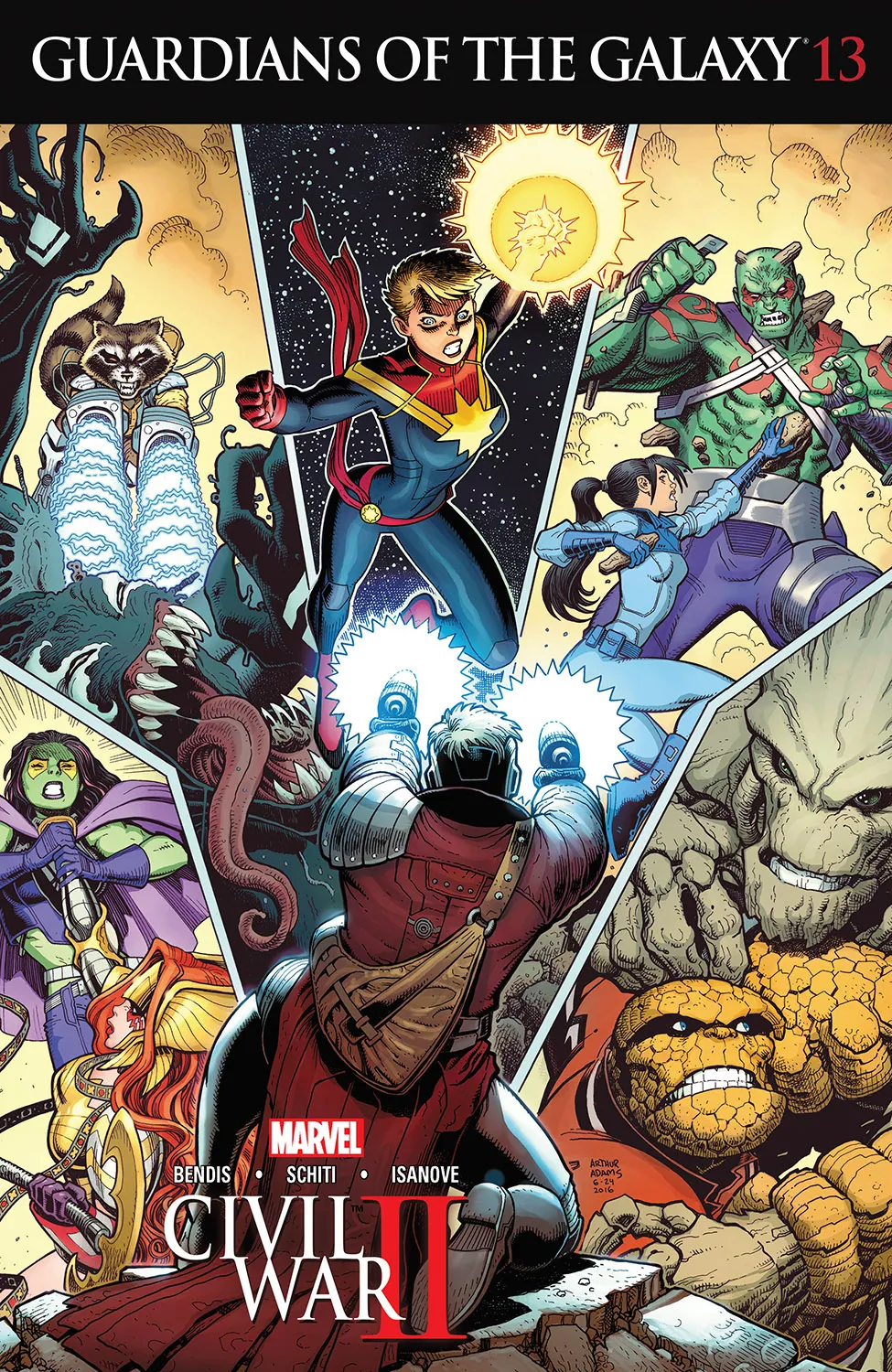 Couverture de Guardians of the Galaxy (2015) #13