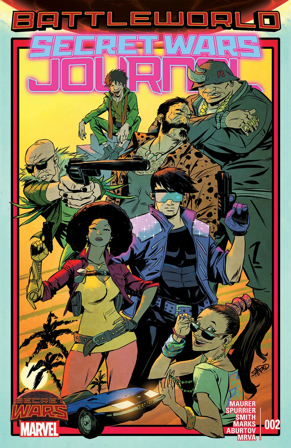 Couverture de Secret Wars Journal (2015) #2