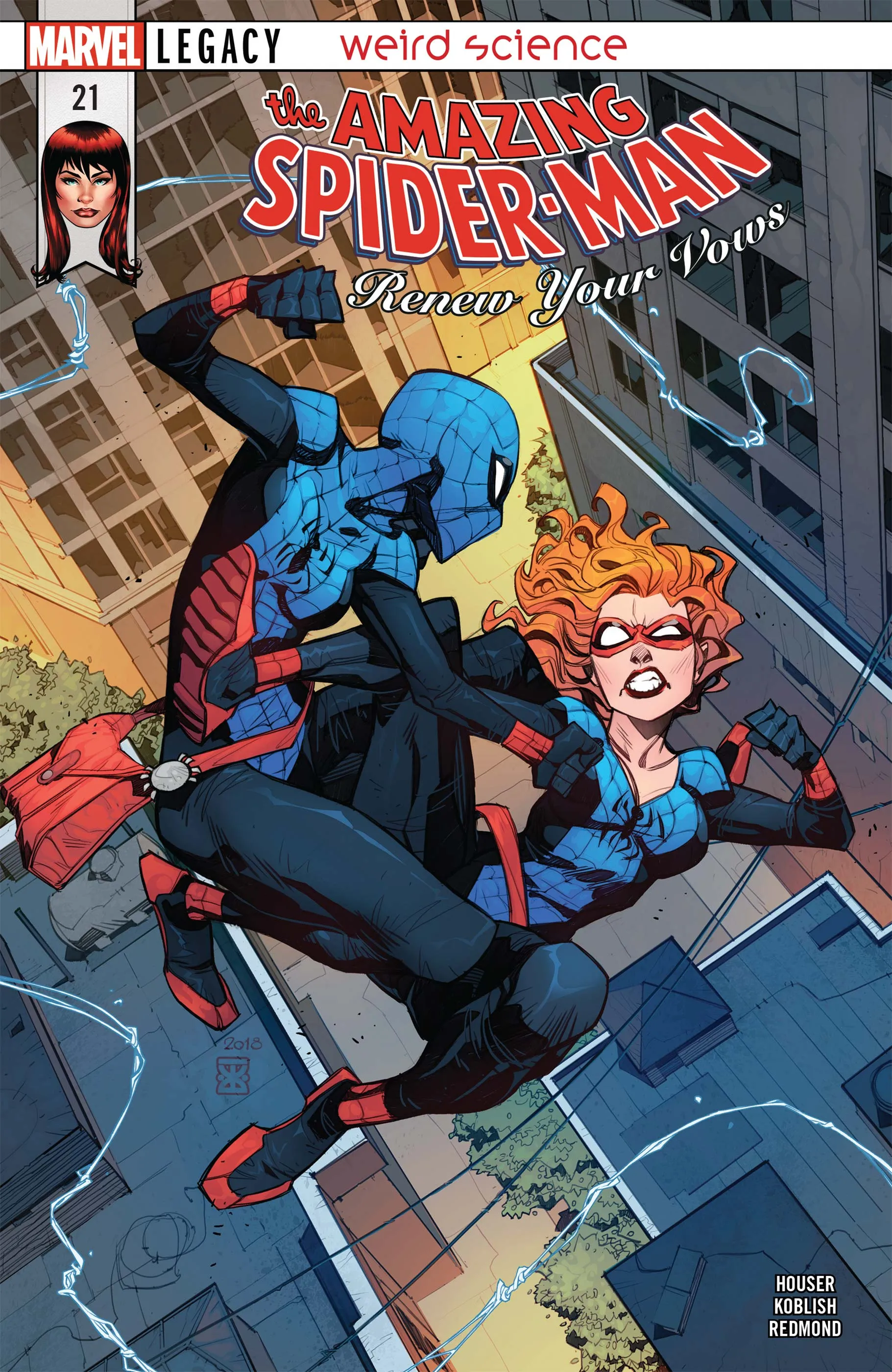 Couverture de Amazing Spider-Man: Renew Your Vows (2016) #21