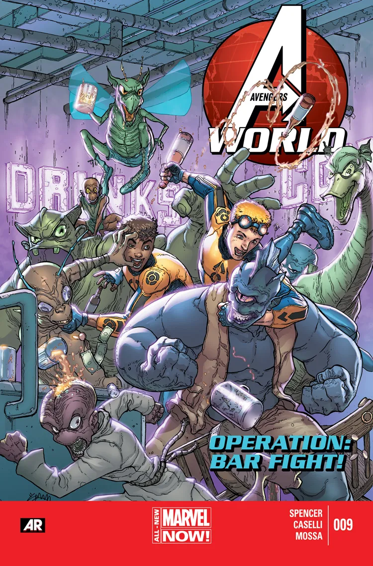 Couverture de Avengers World (2014) #9