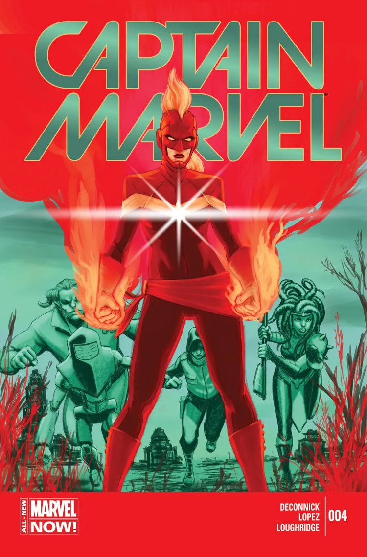 Couverture de Captain Marvel (2014) #4
