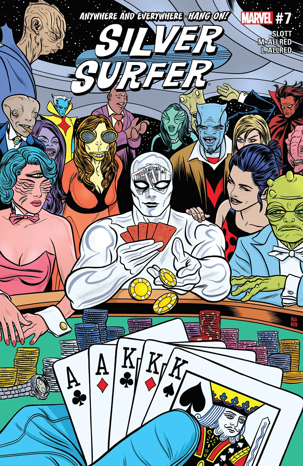 Couverture de Silver Surfer (2016) #7