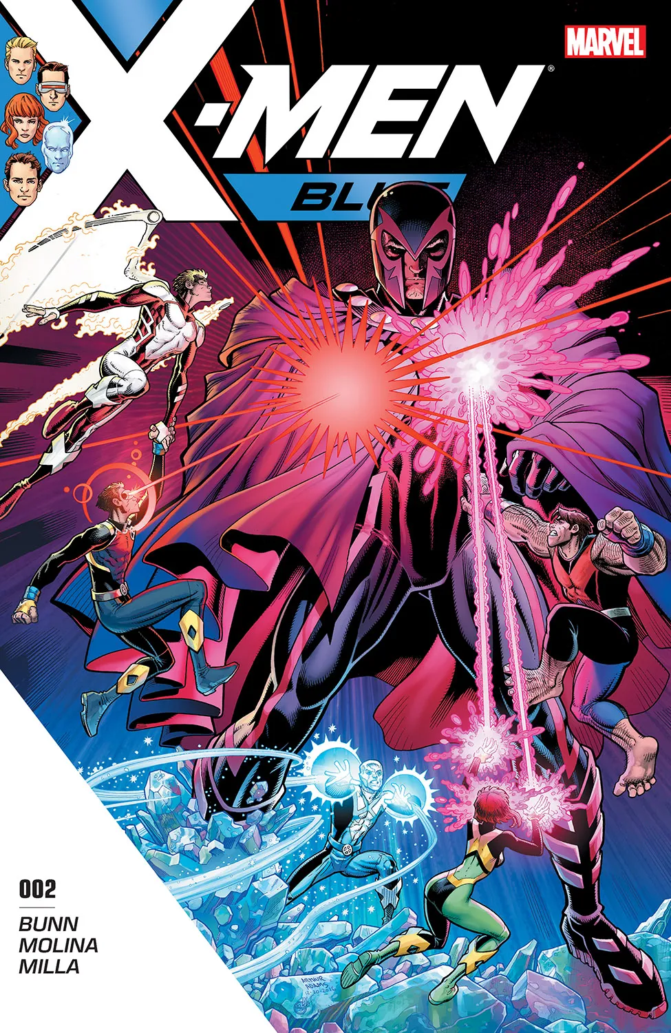 Couverture de X-Men: Blue (2017) #2