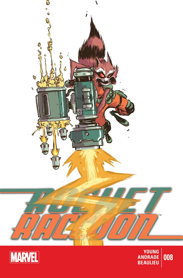 Couverture de Rocket Raccoon (2014) #8