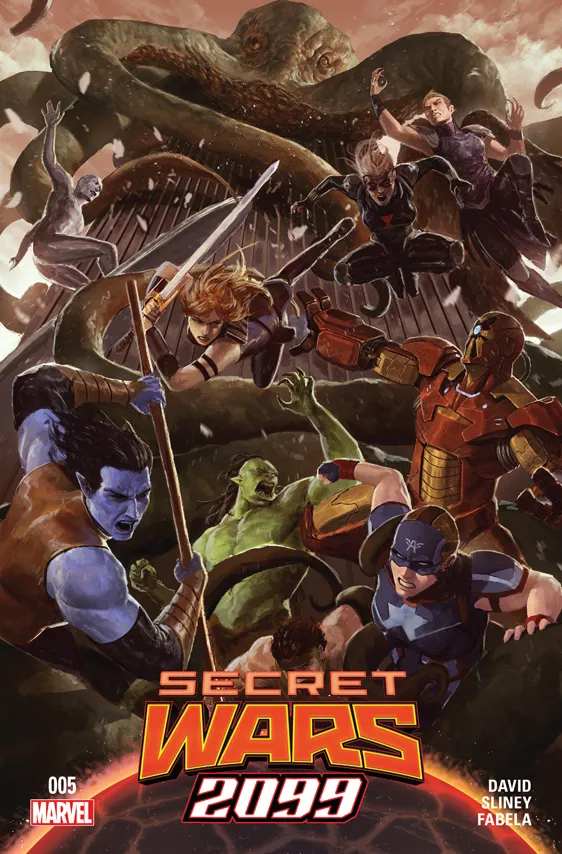 Couverture de Secret Wars 2099 (2015) #5