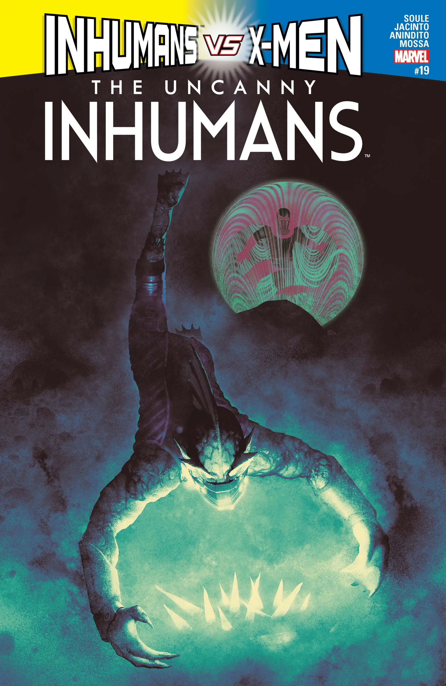 Couverture de Uncanny Inhumans (2015) #19