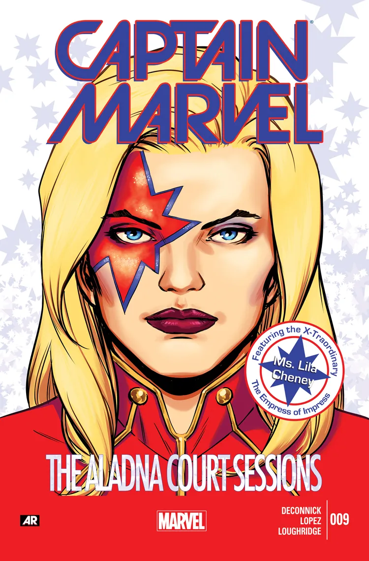 Couverture de Captain Marvel (2014) #9