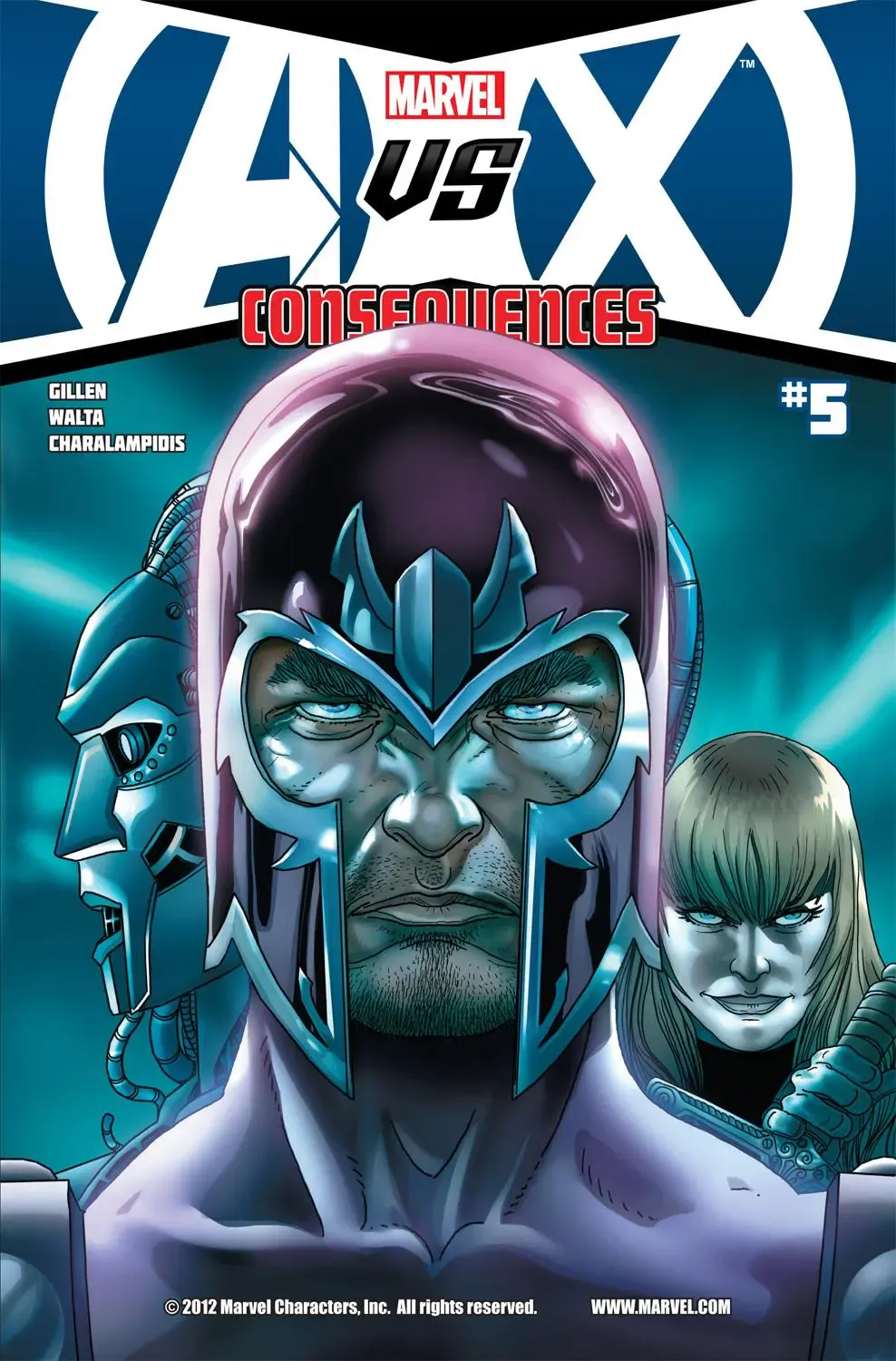 Couverture de Avengers Vs. X-Men Consequences (2012) #5