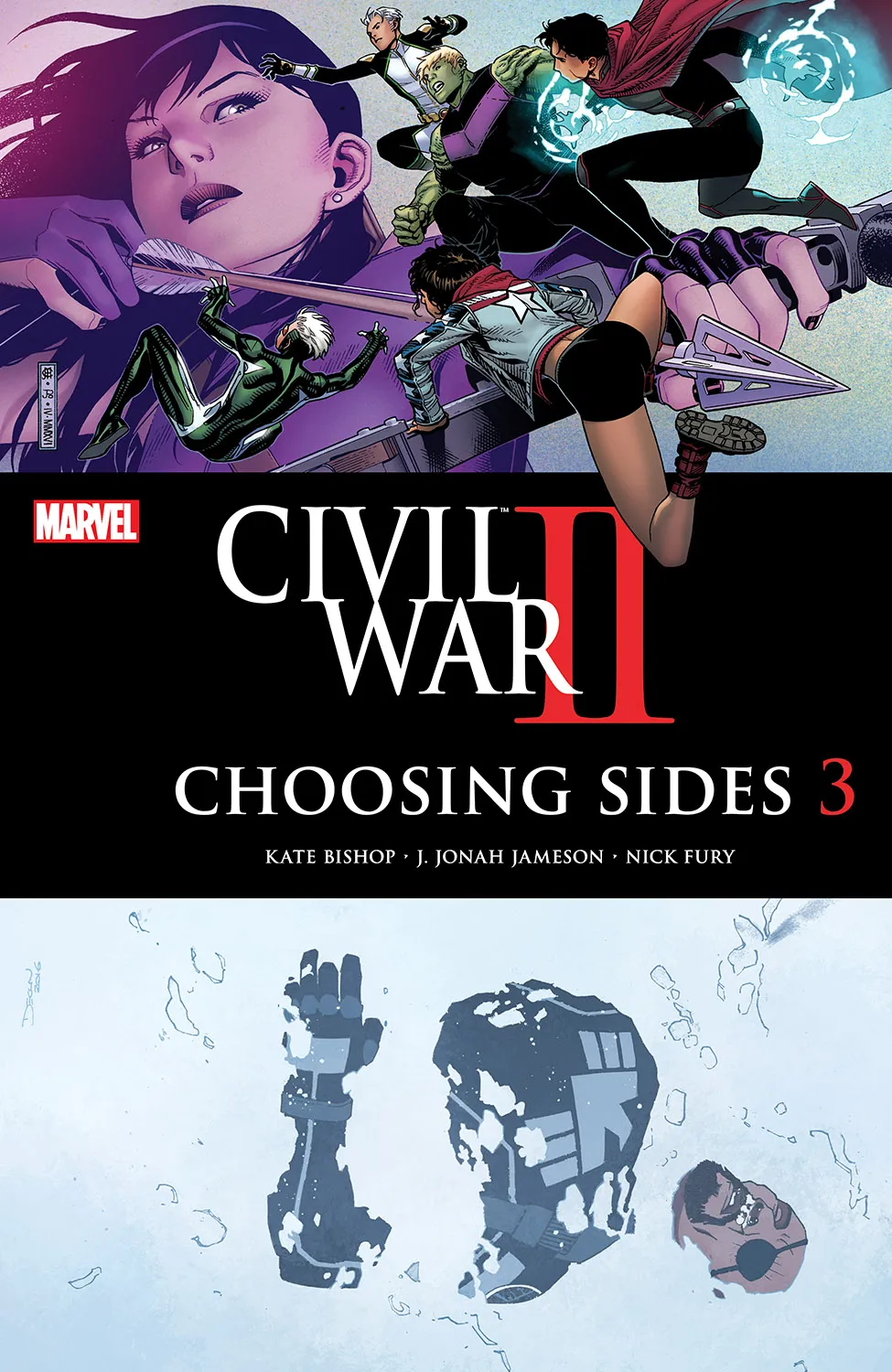 Couverture de Civil War II: Choosing Sides (2016) #3