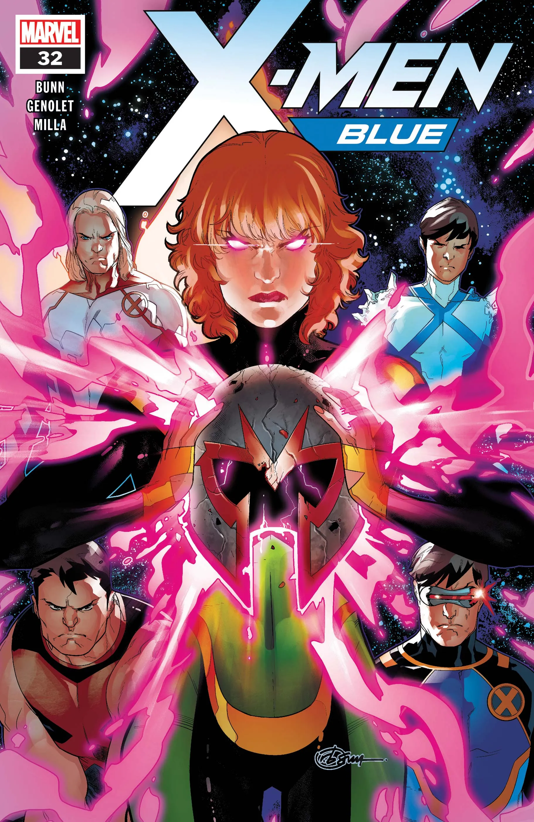 Couverture de X-Men: Blue (2017) #32